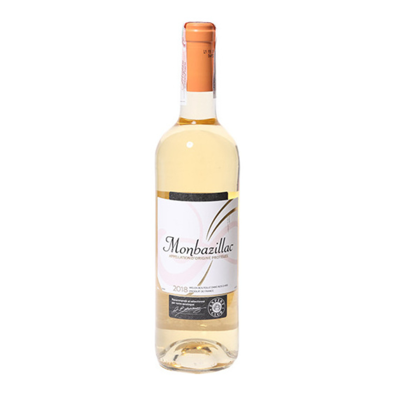 Вино Expert Club Monbazillac белое сухое 12-13,5% 0,75л