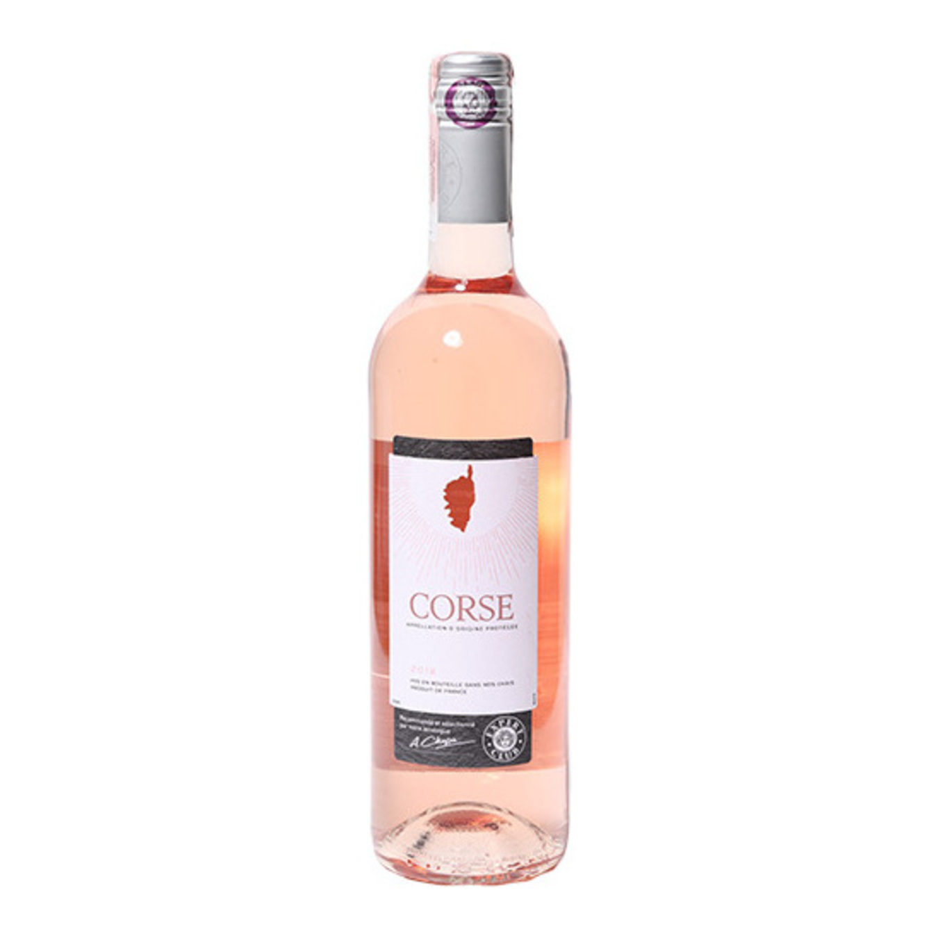 Вино Expert Club Corse Rose розовое сухое 12% 0,75л