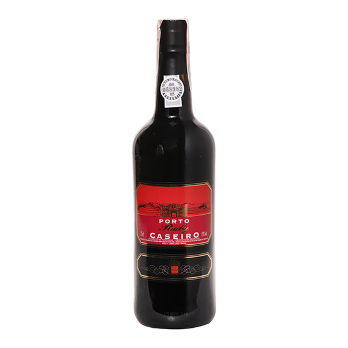 Вино Caseiro Porto Ruby красное полусладкое 19% 0,75л