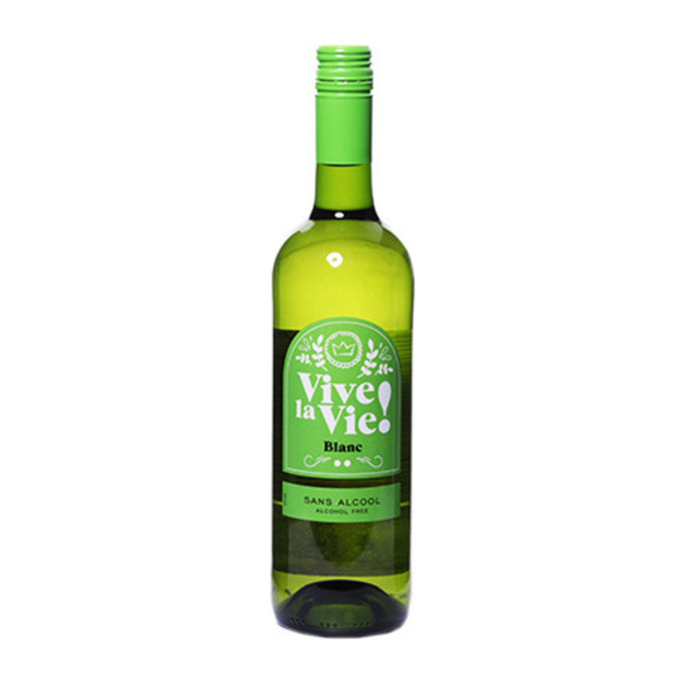 Вино Vive la Vie Blanc безалкогольне біле напівсолодке 0,5% 0,75л