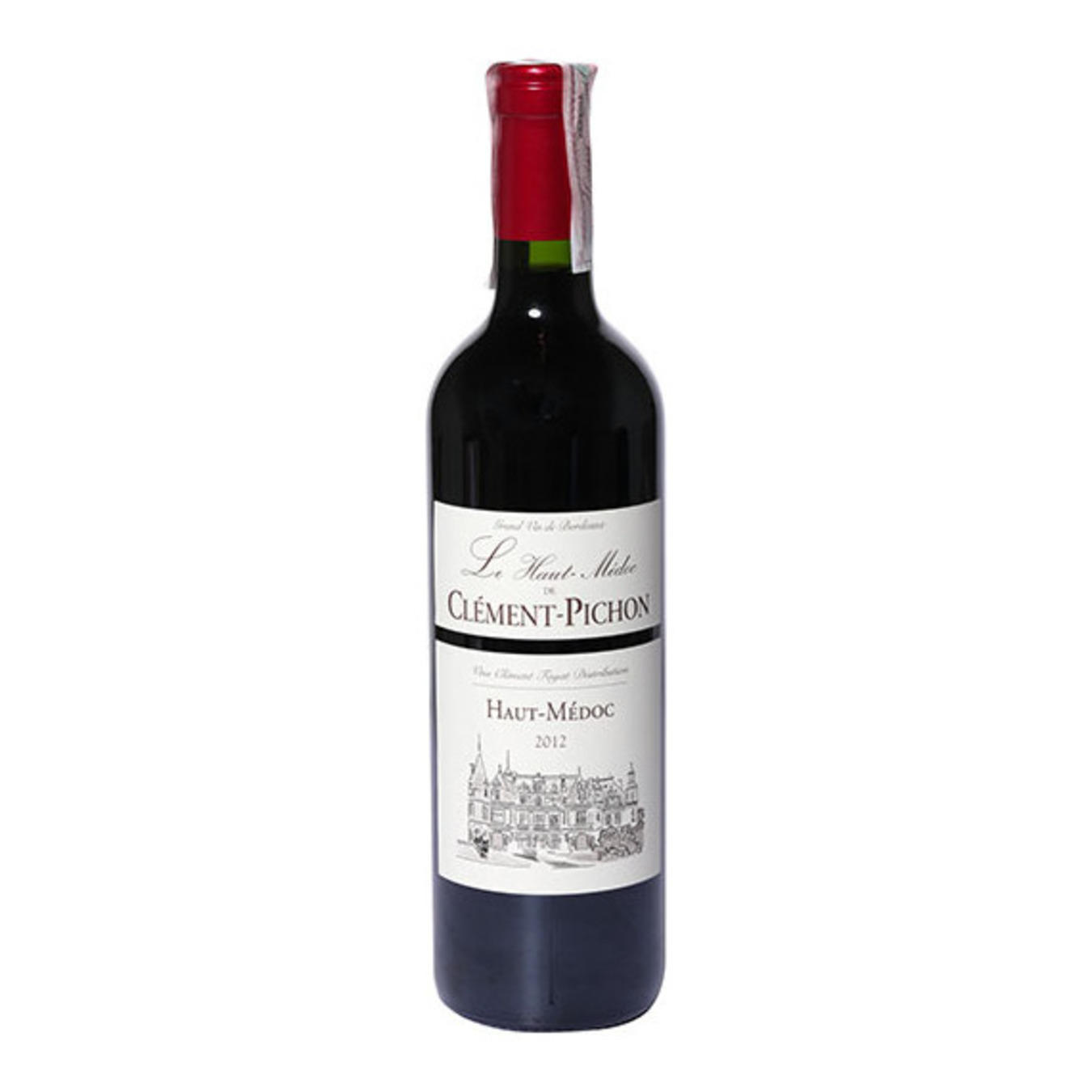 Le Haut Medoc de Clement Pichon red dry wine 13% 0,75l
