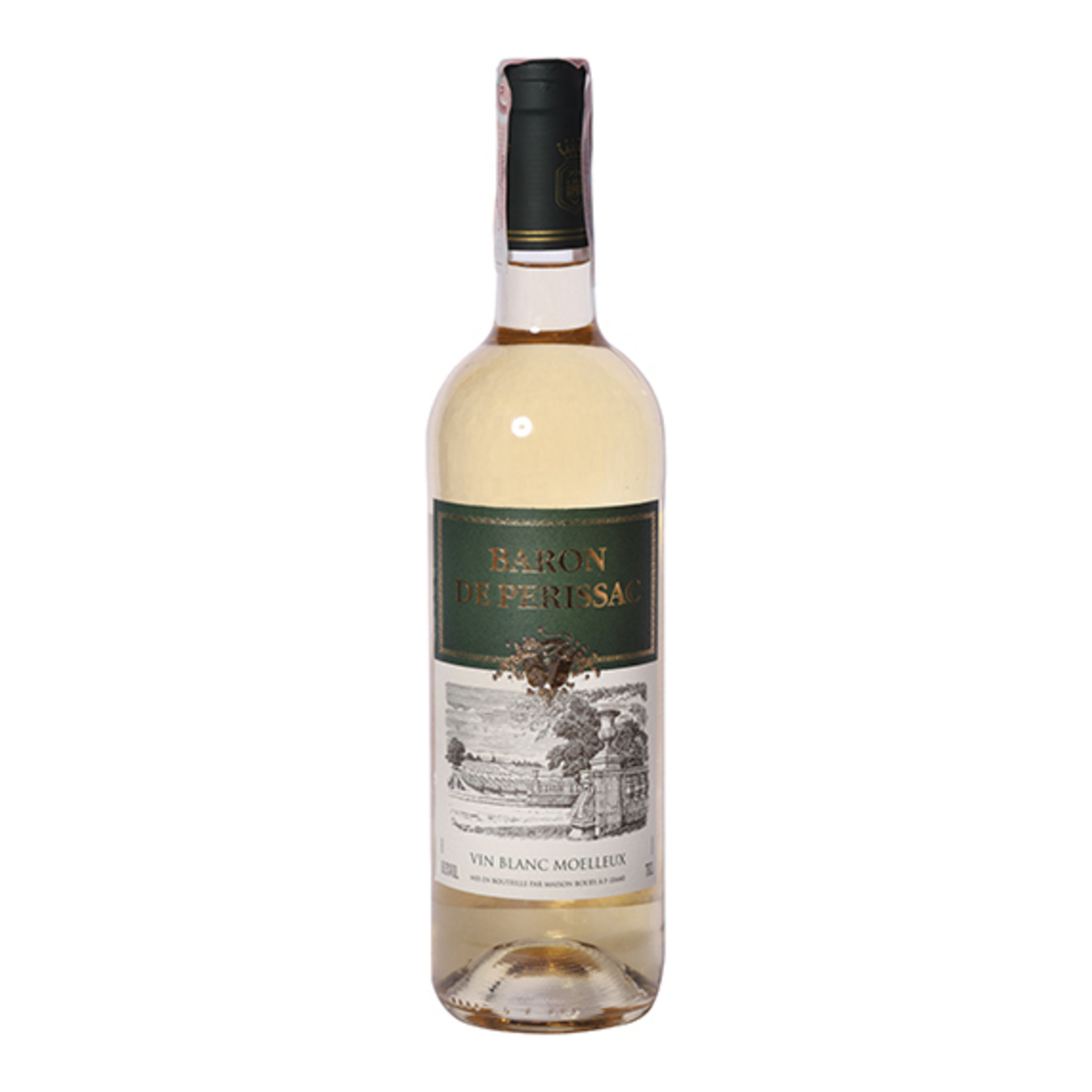 Вино Baron de Perissac Blanc Moelleux біле напівсолодке 11% 0,75л