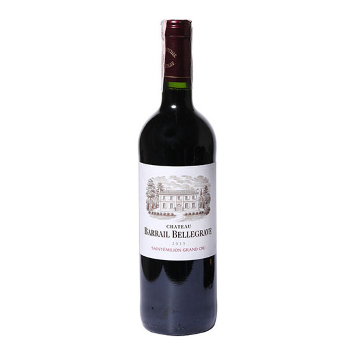 Вино Chateau Barrail Bellegrave Saint-Emilion Grand Cru красное сухое 14% 0,75л