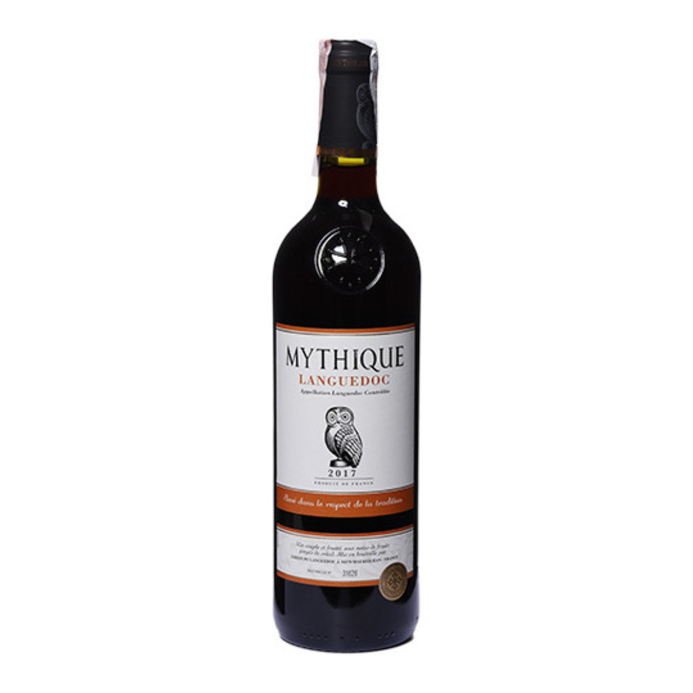 Вино Mythique Red Languedoc красное сухое 13.5% 0,75л