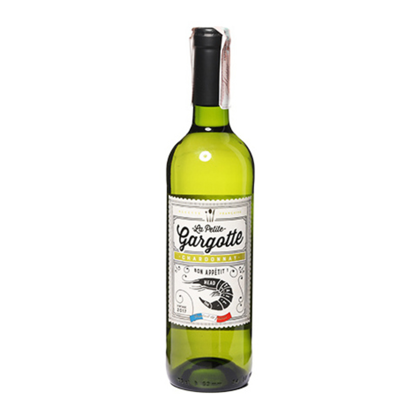 Вино Gargotte Chardonnay Pays d'Oc біле сухе 13% 0,75л