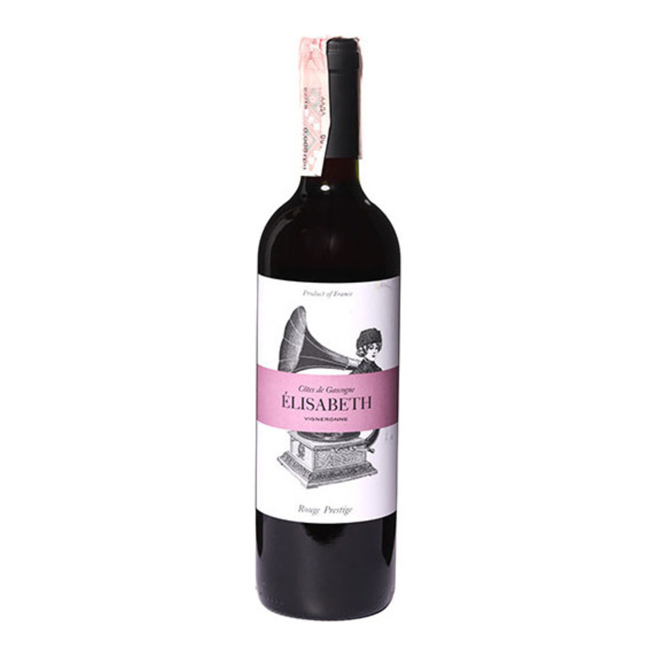 Вино Elisabeth Rouge Prestige Cotes de Gascogne сухое красное 12,5% 0,75л