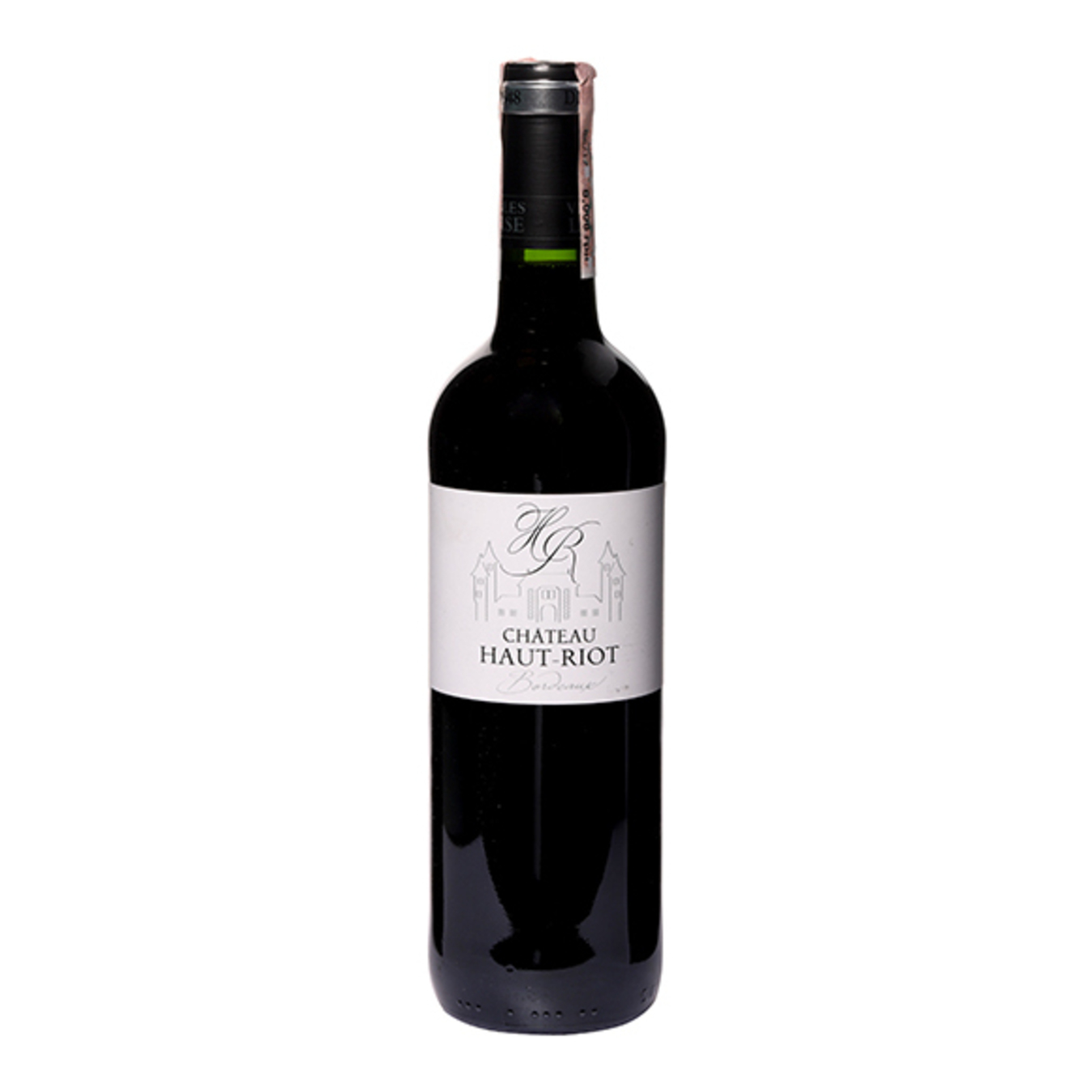 Вино Chateau Haut Riot Bordeaux червоне сухе 13% 0,75л
