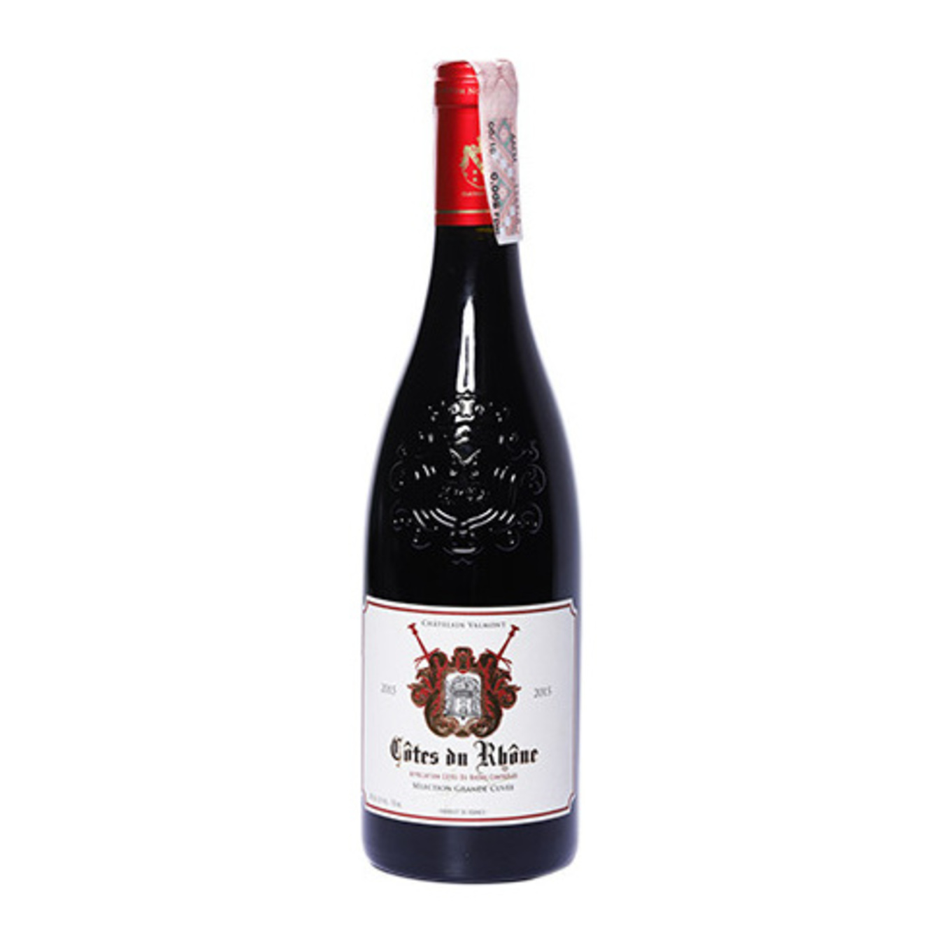 Вино Chatelain Valmont Cotes du Rhone красное сухое 14% 0,75л