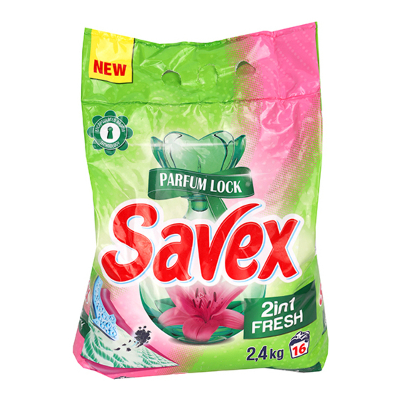 Пральний порошок Savex Parfum Automat Color 2,4кг
