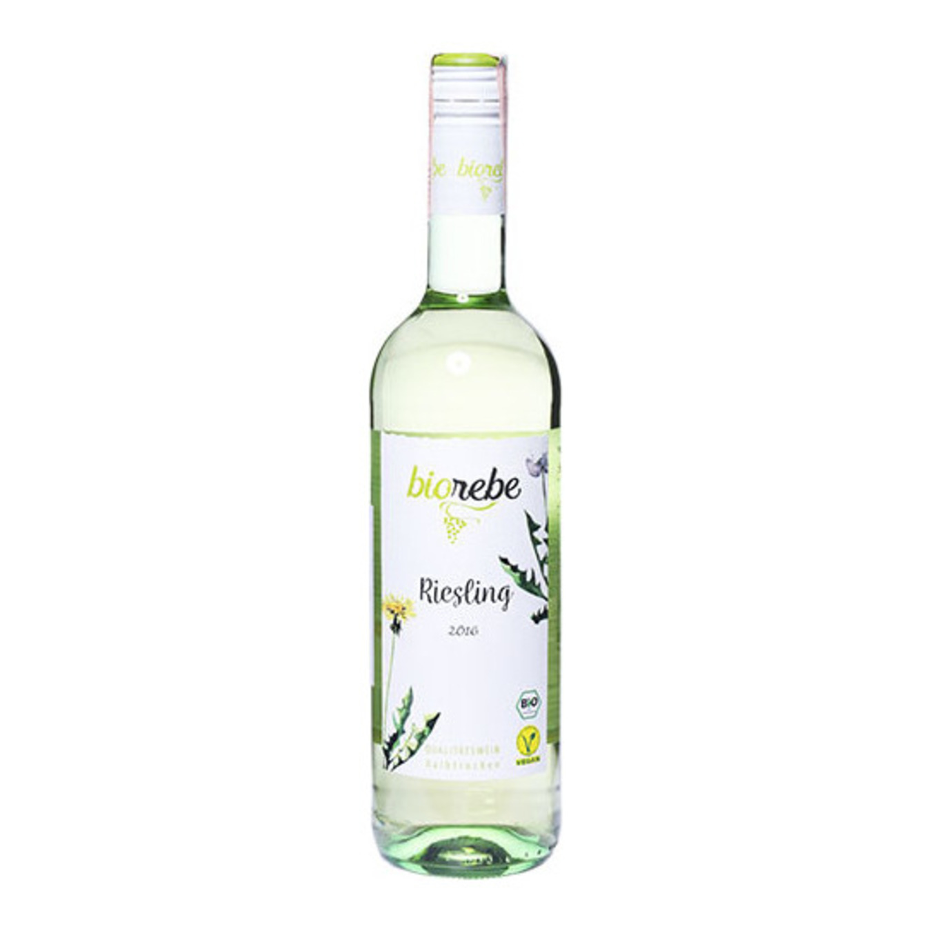 Вино BioRebe Riesling біле напівсухе 11,5% 0,75л