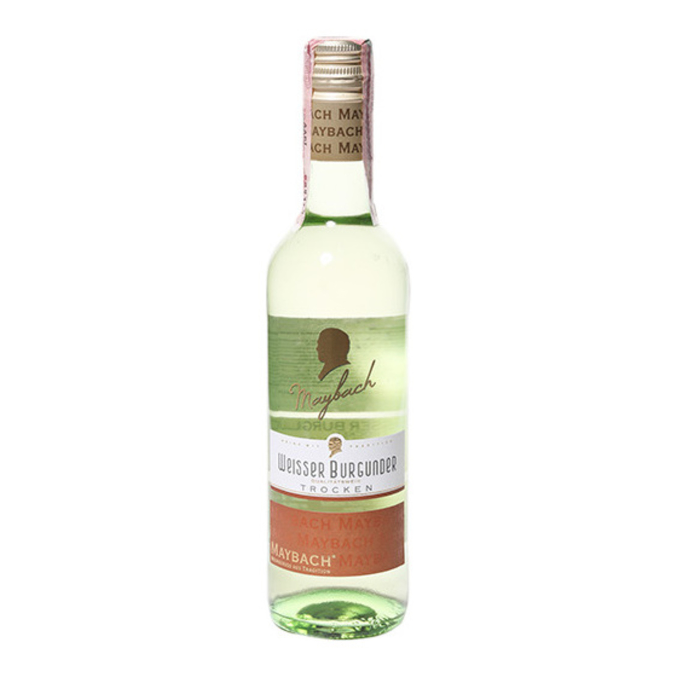 Maybach Weisser Burgunder Trocken white dry wine 12,5% 0,25l