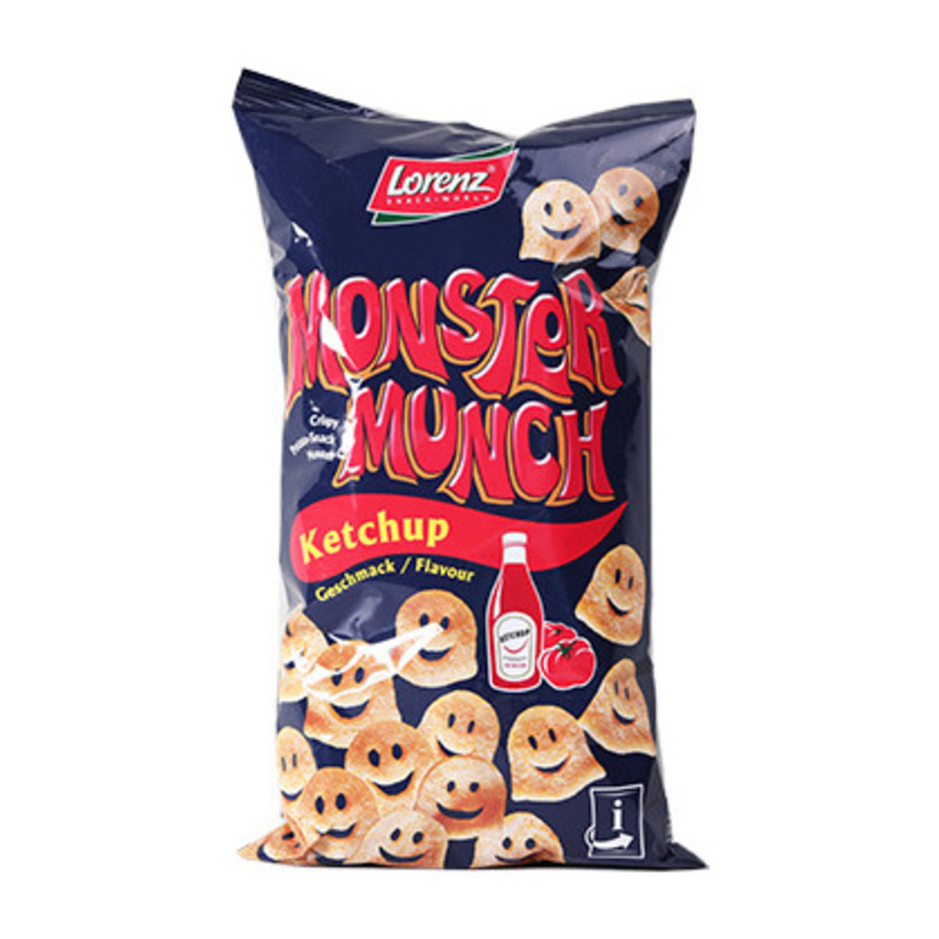Снеки Lorenz Monster Munch Кетчуп картофельные 75г