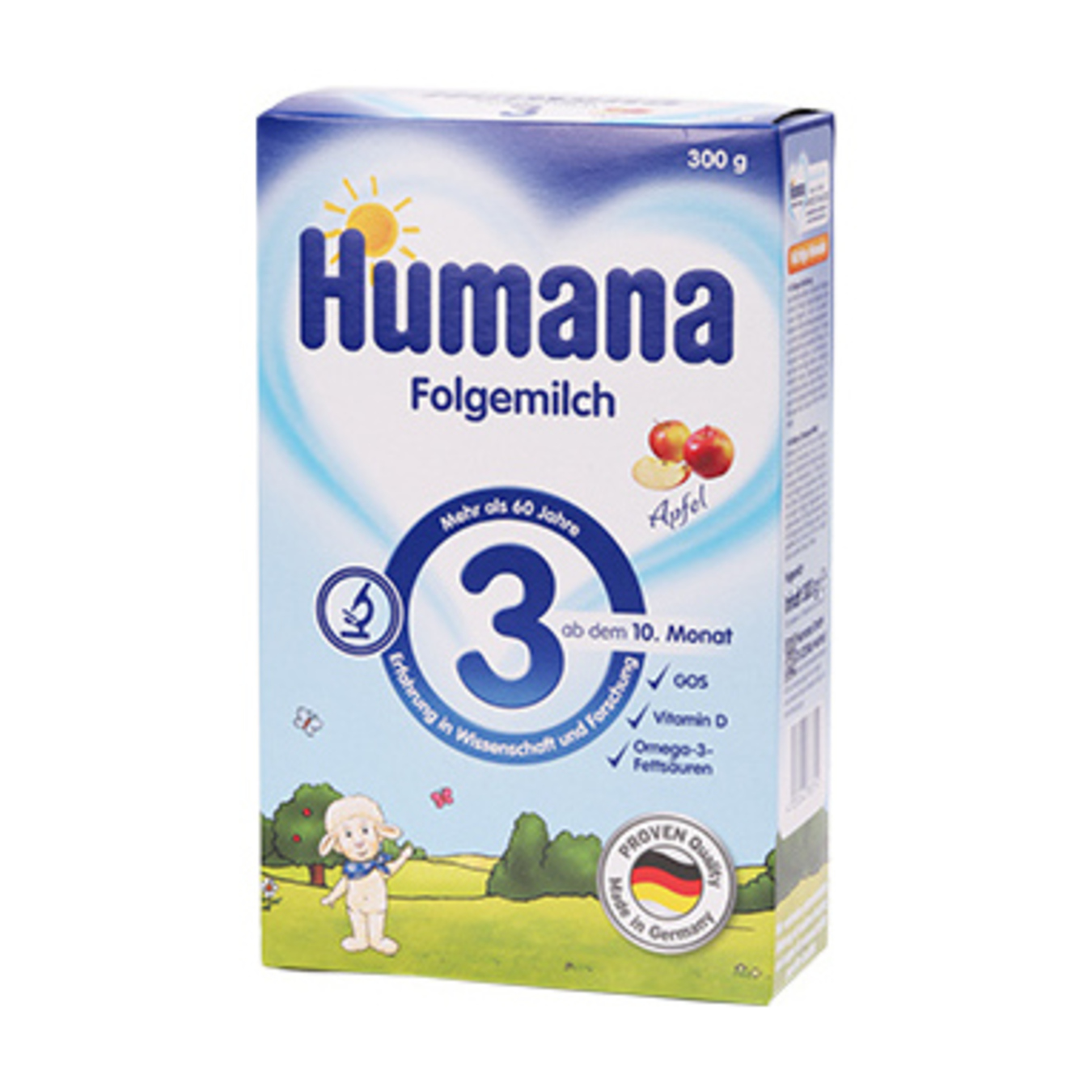 Смесь Humana Folgemilch 3 сухая молочная с 10 месяцев 600г