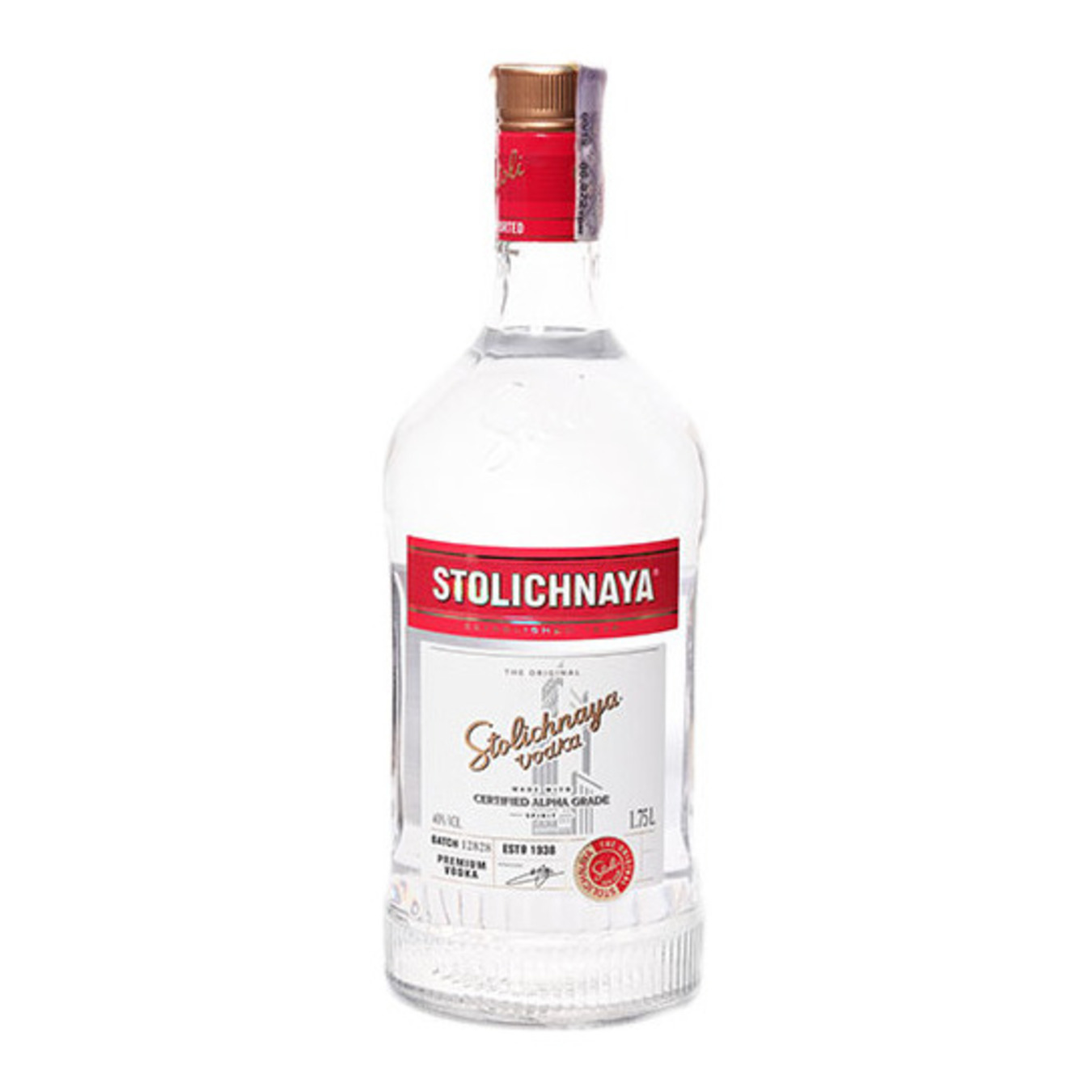 Vodka Stolichnaya 40% 1,75l