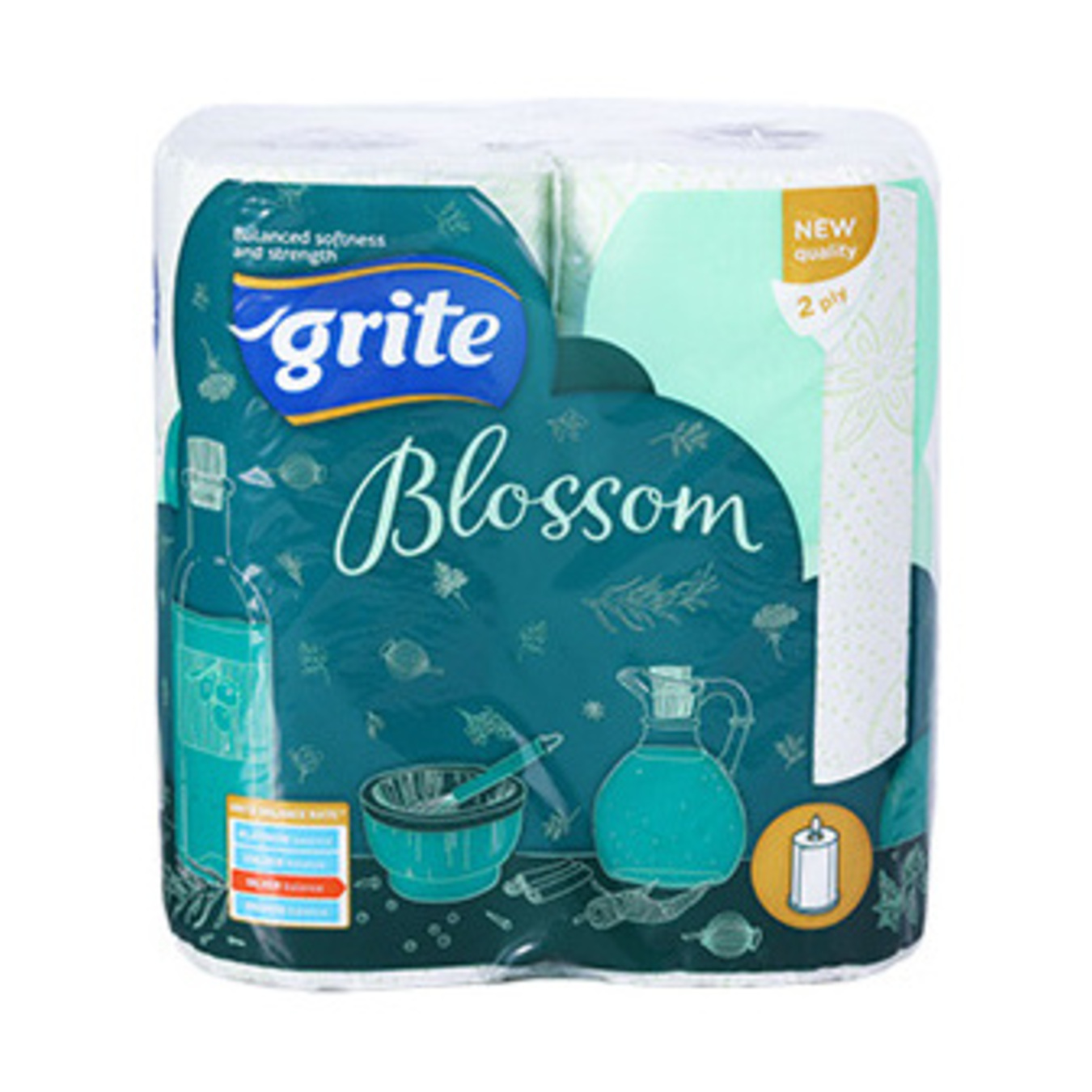 Towels Grite Blossom Paper two-ply 2pcs