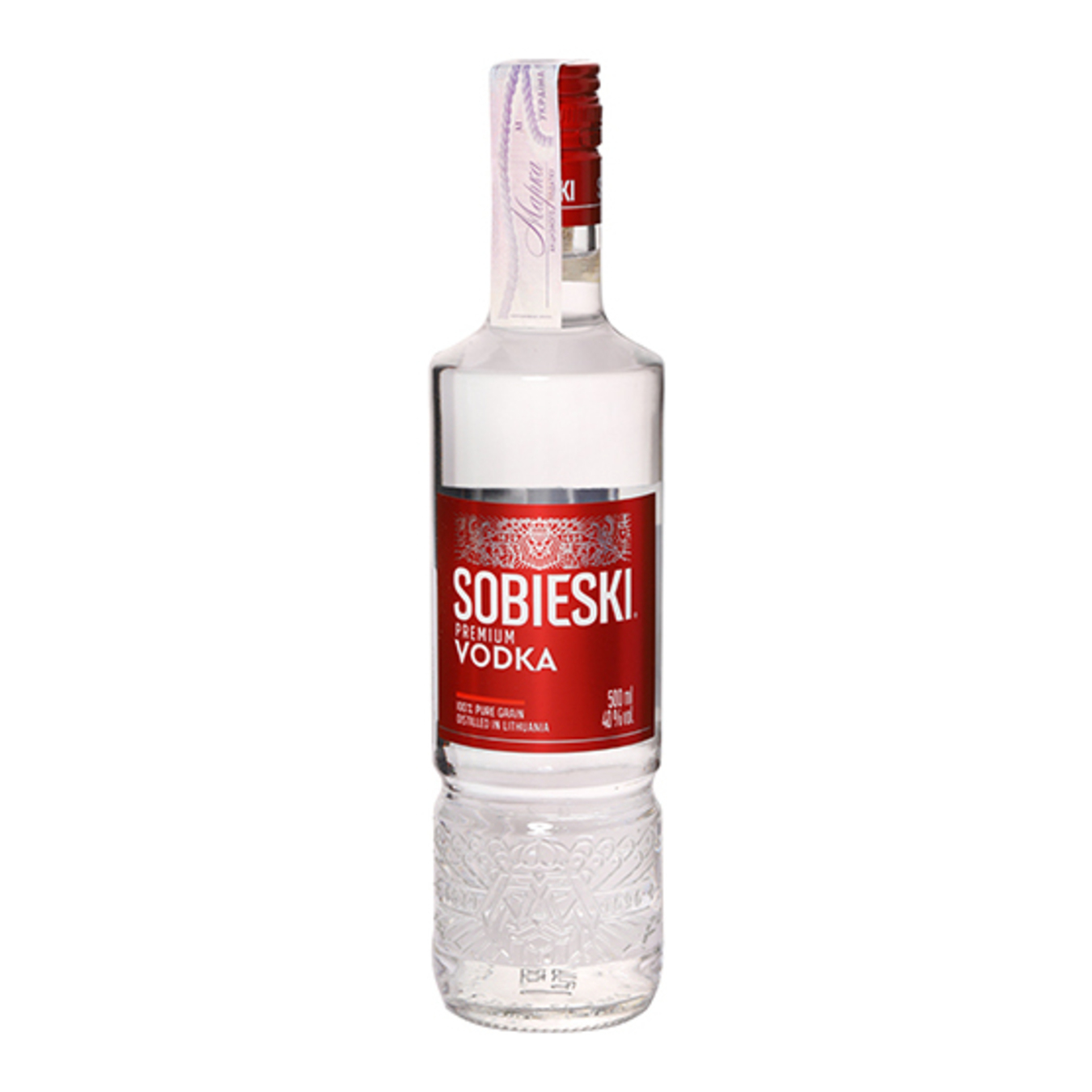 Sobieski Premium vodka 40% 0,5l