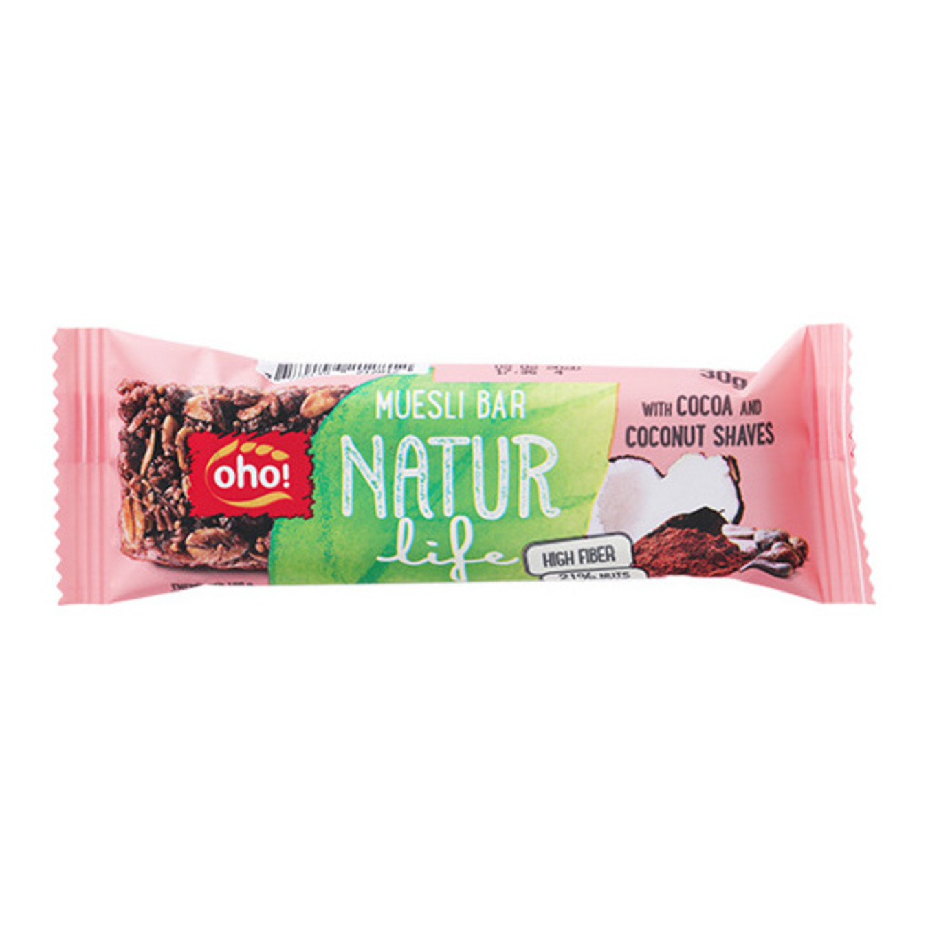 Bar ОНО Natur Life With Cocoa And Coconut Flakes 30g