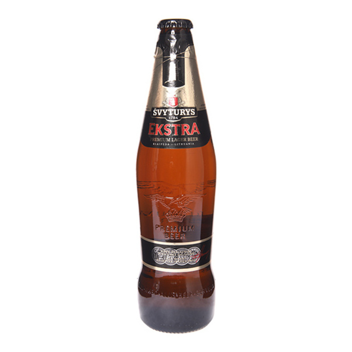 Пиво Svyturys Ekstra светлое 5,2% 0,5л