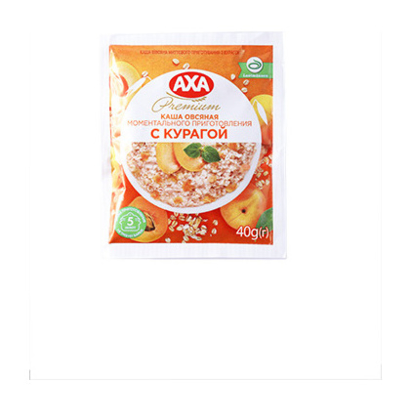 AXA With Dried Apricots Quick-Cooking Oatmeal Porridge 40g