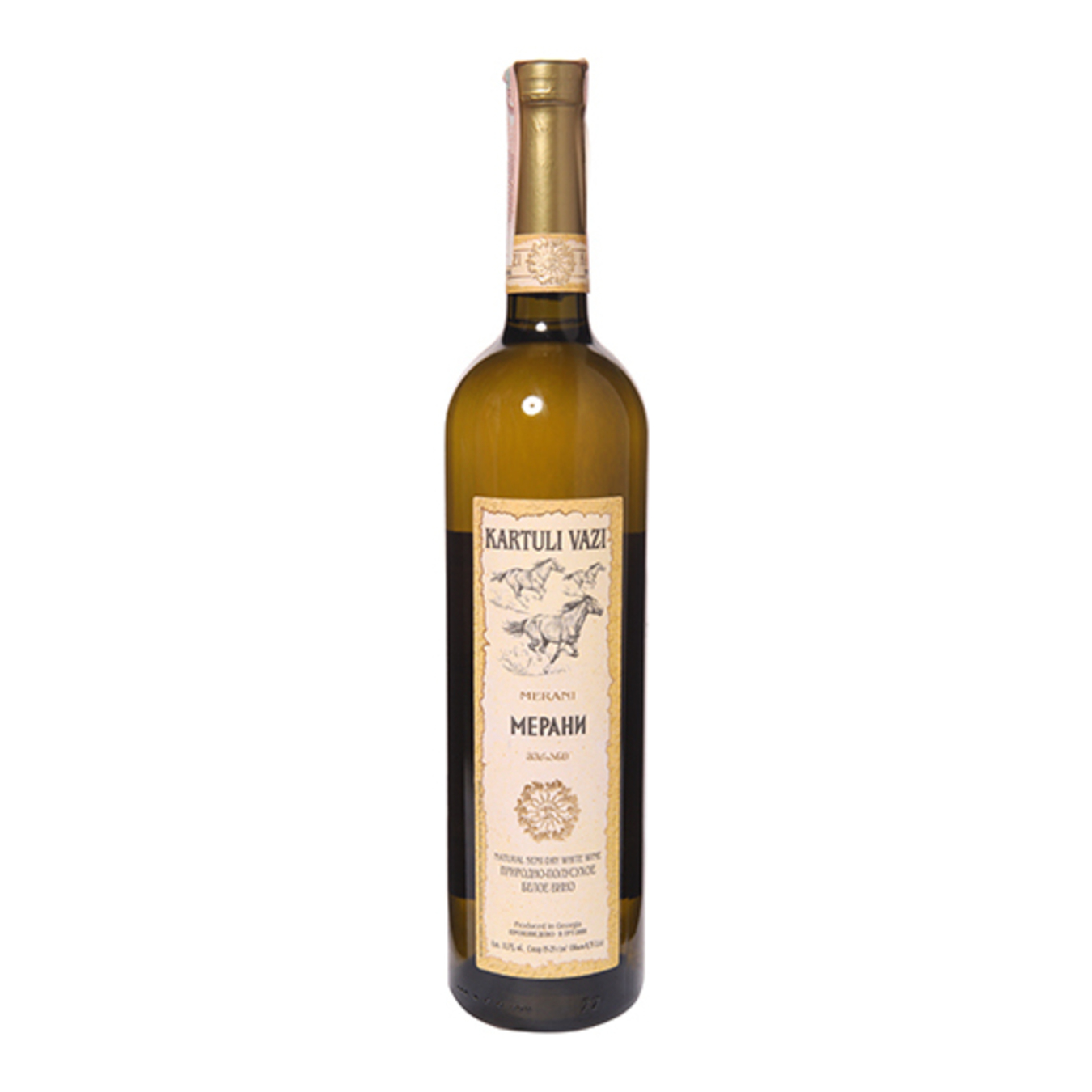 Kartuli Vazi Merani White Semi-dry Wine 11% 0,75l