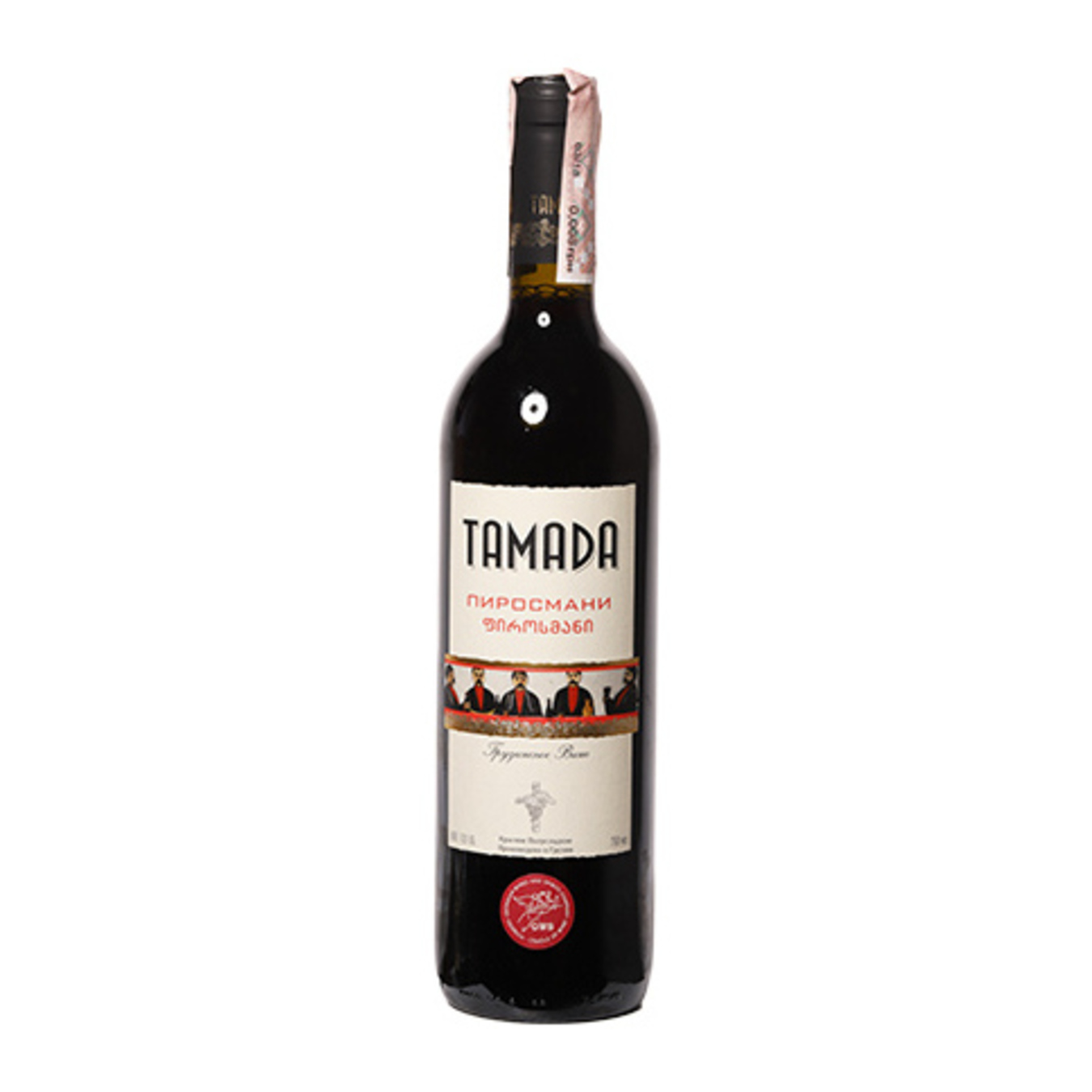 Вино GWS Тамада Пиросмані червоне напівсолодке 12% 0,75л