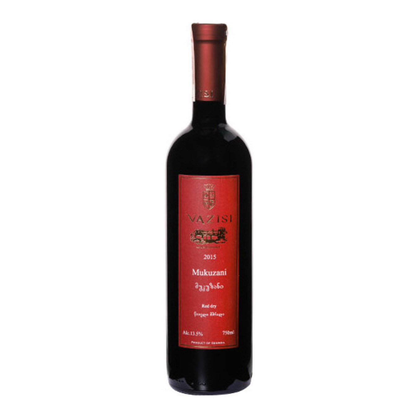 Вино Schuchmann Wines Georgia Vazisi Mukuzani красное сухое 13% 0,75л