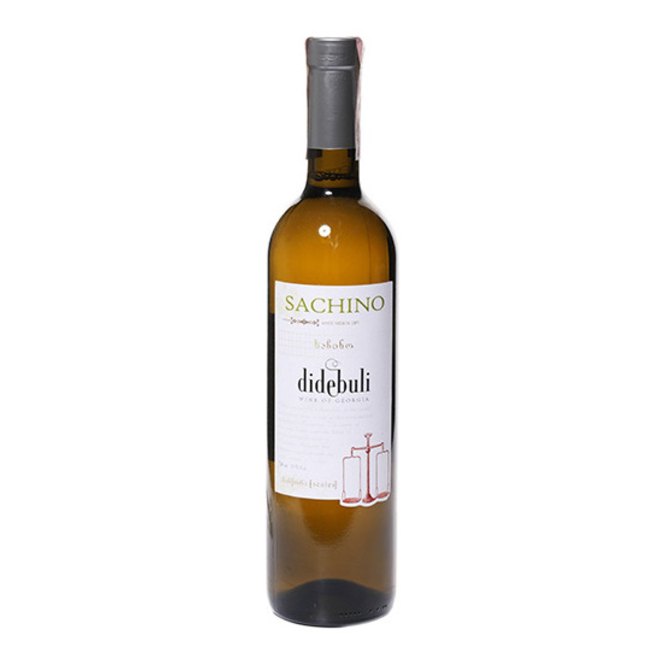Didebuli Sachino white semi-dry wine 11% 0,75l