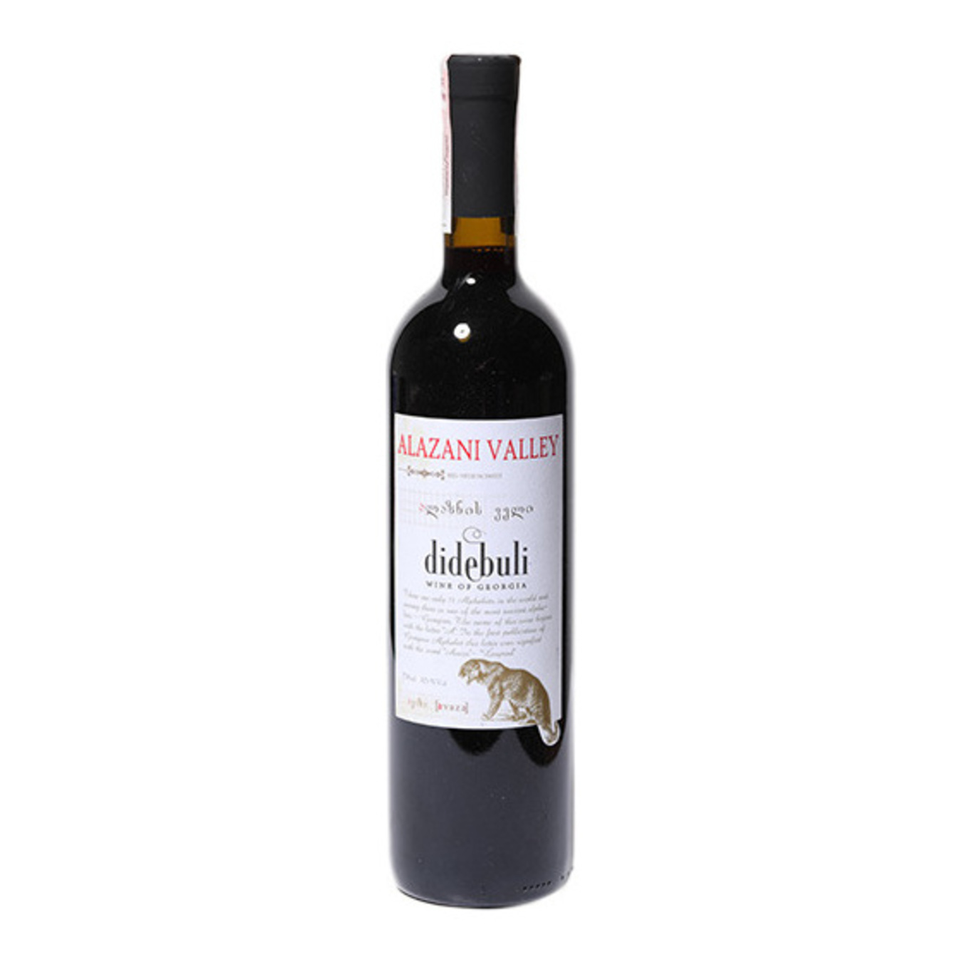 Didebuli Alazani Valley red semi-sweet wine 11,5% 0,75l