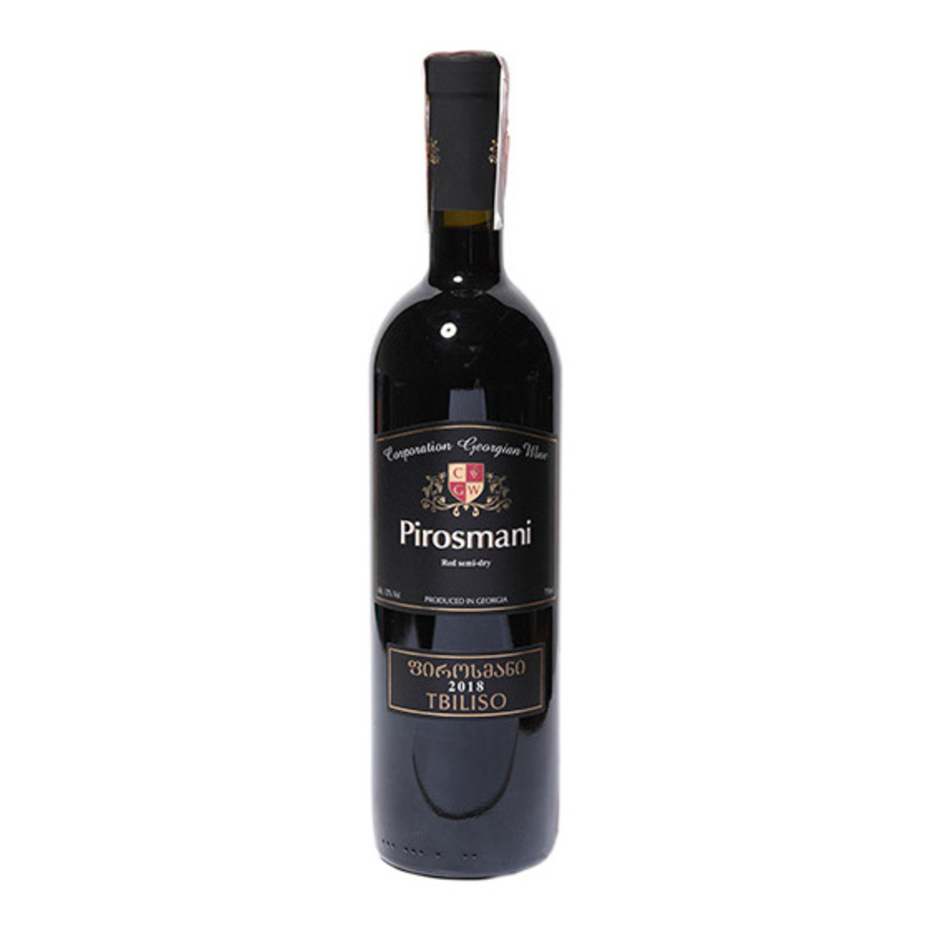 CGW Tbiliso Pirosmani red semi-dry wine 11.5% 0,75l