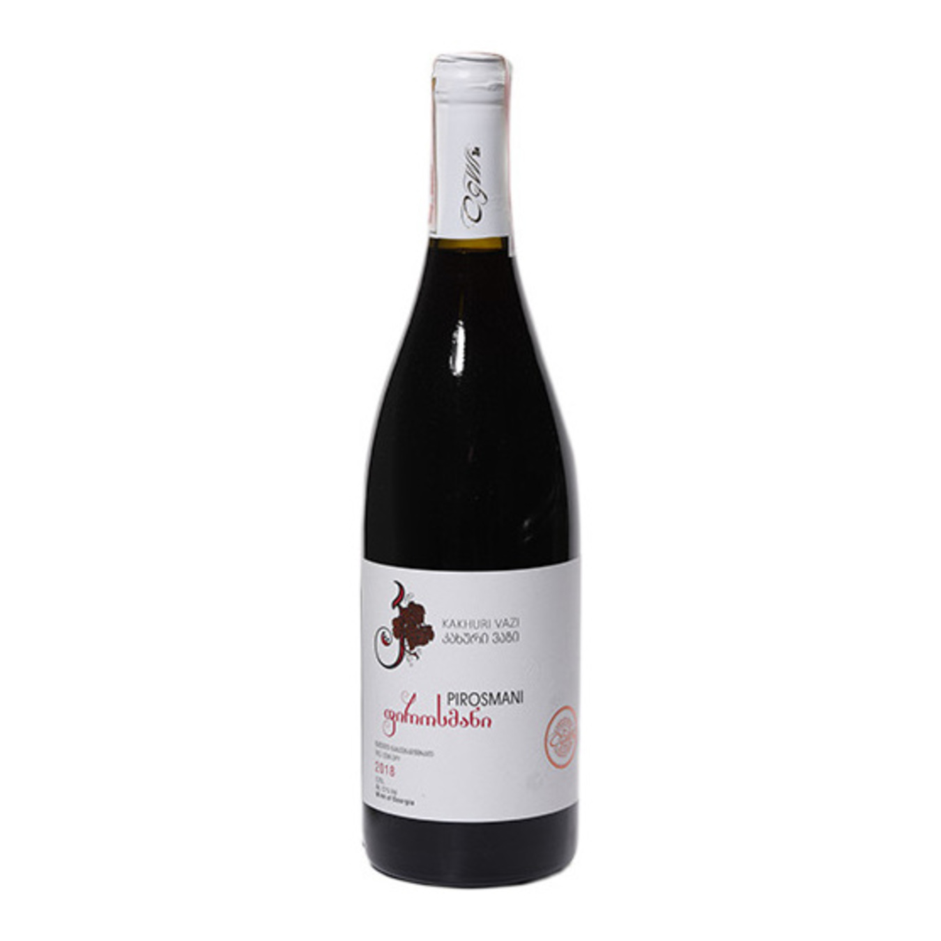 Kakhuri Vazi Pirosmani red semi-dry wine 12% 0,75l
