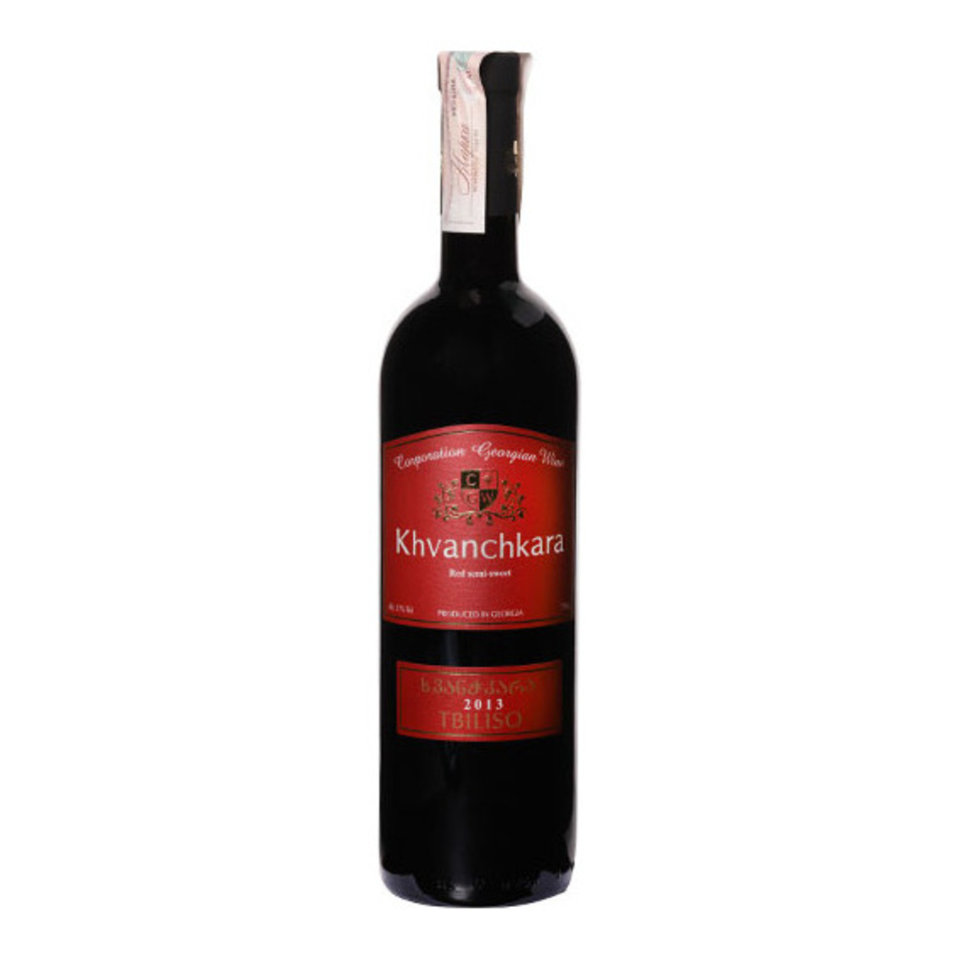 Wine CGW Tbiliso Khvanchkara red semi sweet 11% 0,75l