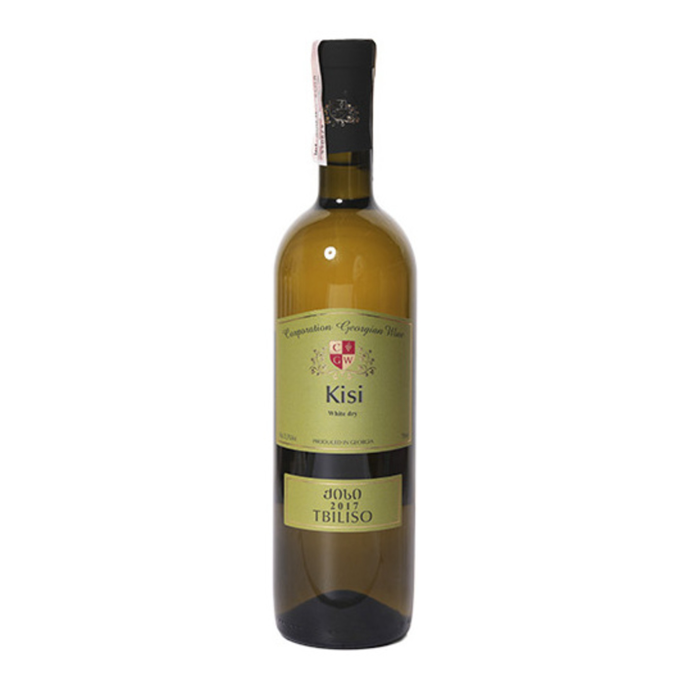 Вино CGW Tbiliso Kisi біле сухе 12,5% 0,75л