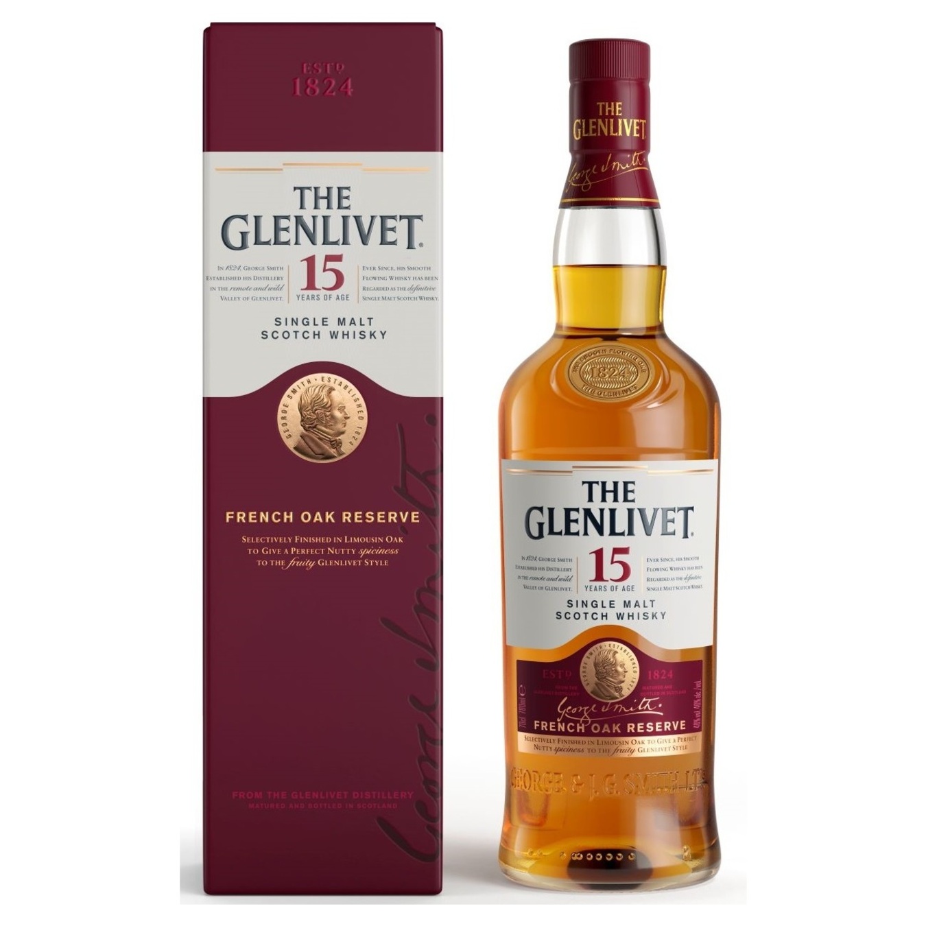 The Glenlivet Whisky 15 years 0,7l
