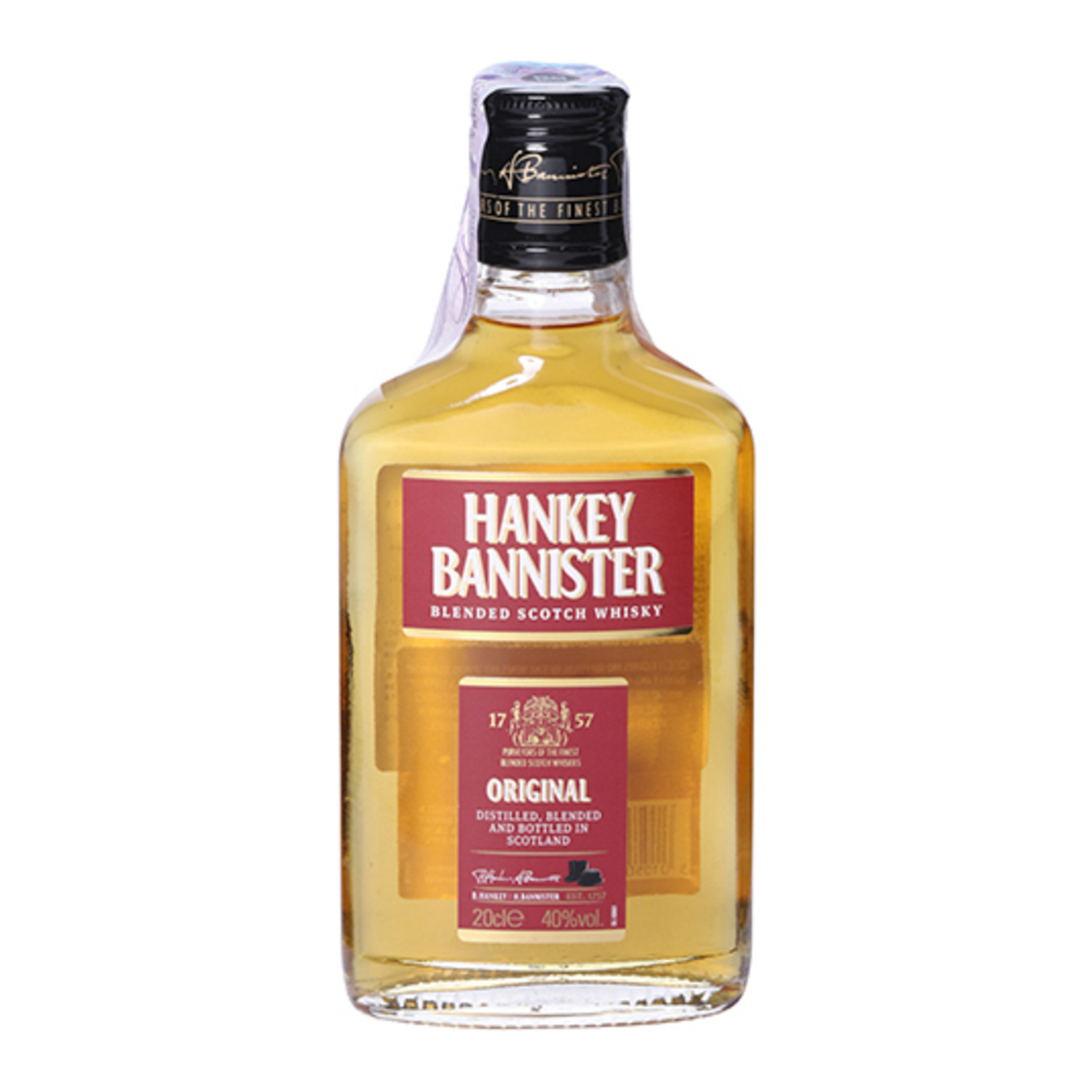Whisky Hankey Bannister 3 yrears 40% 0,2l