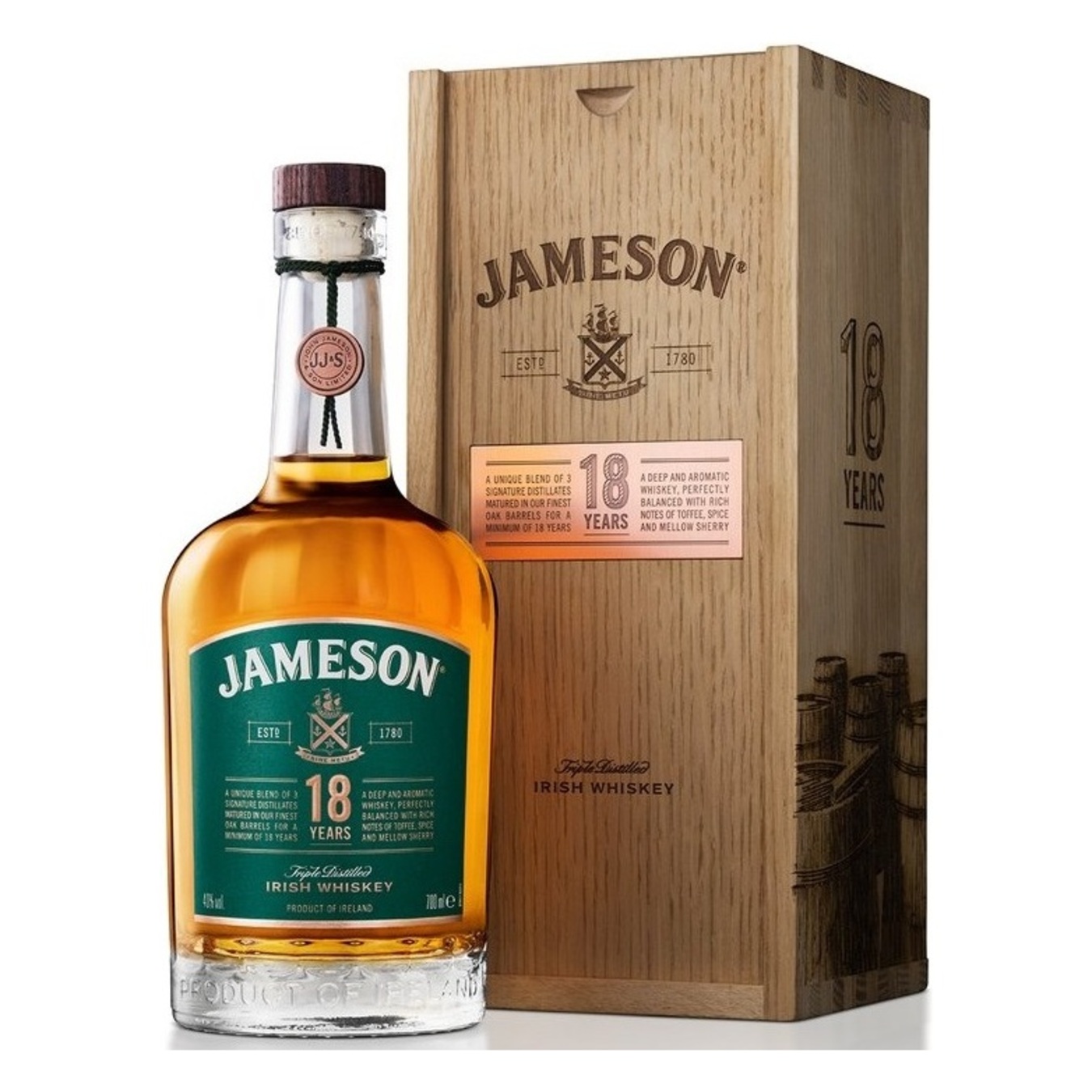 Whisky Jameson 18 years 40% 0,7l
