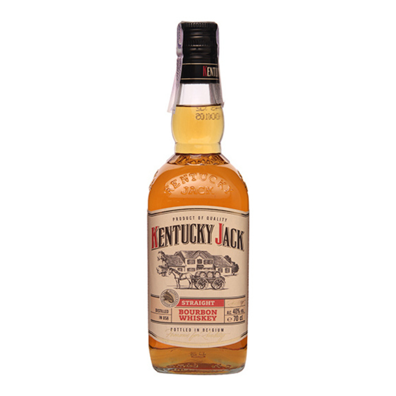 Виски бурбон Kentucky Jack 40% 0,7л