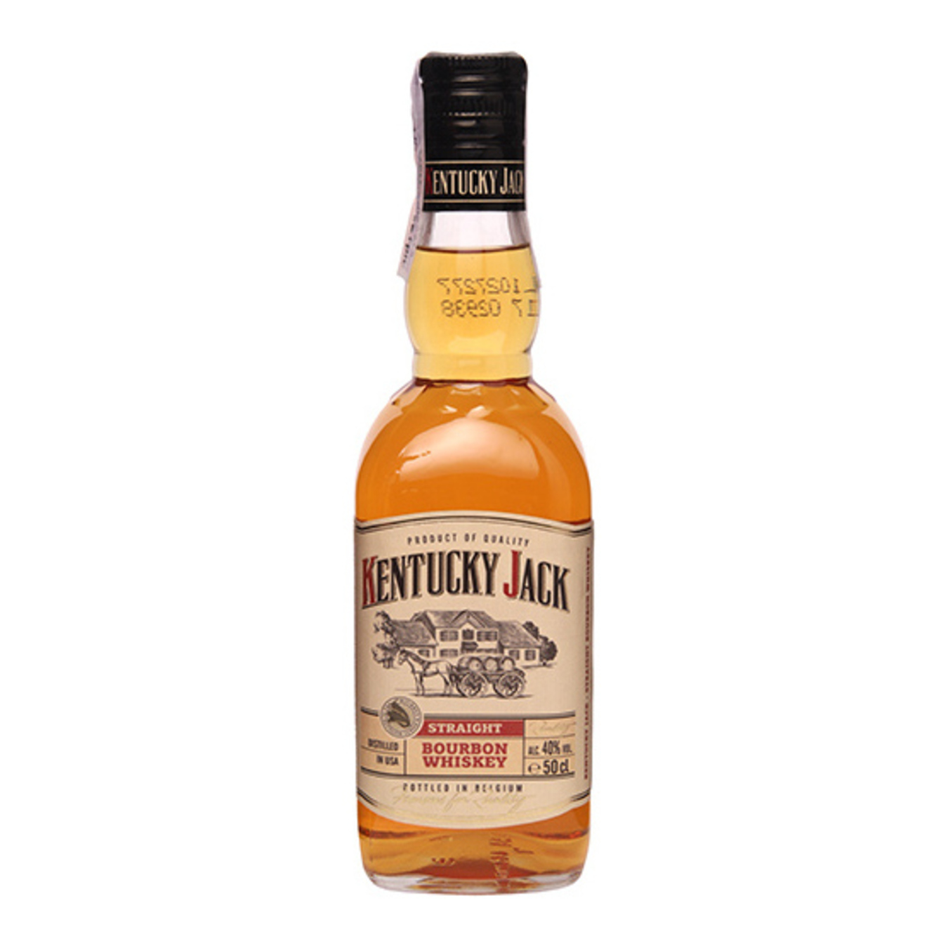 Виски бурбон Kentucky Jack 40% 0,5л