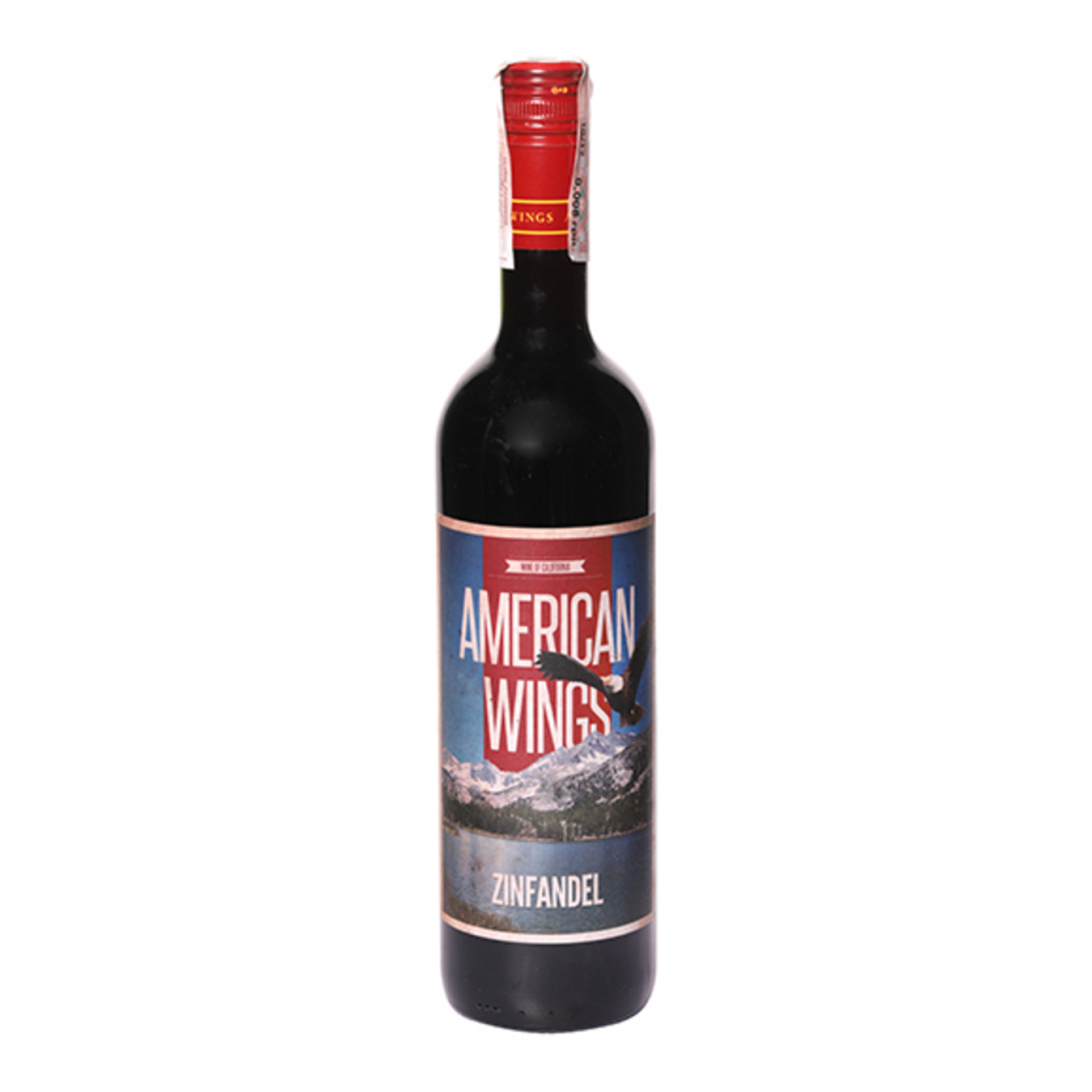 Wine American Wings Zinfandel Red Semi-Dry 13,5% 0,75l
