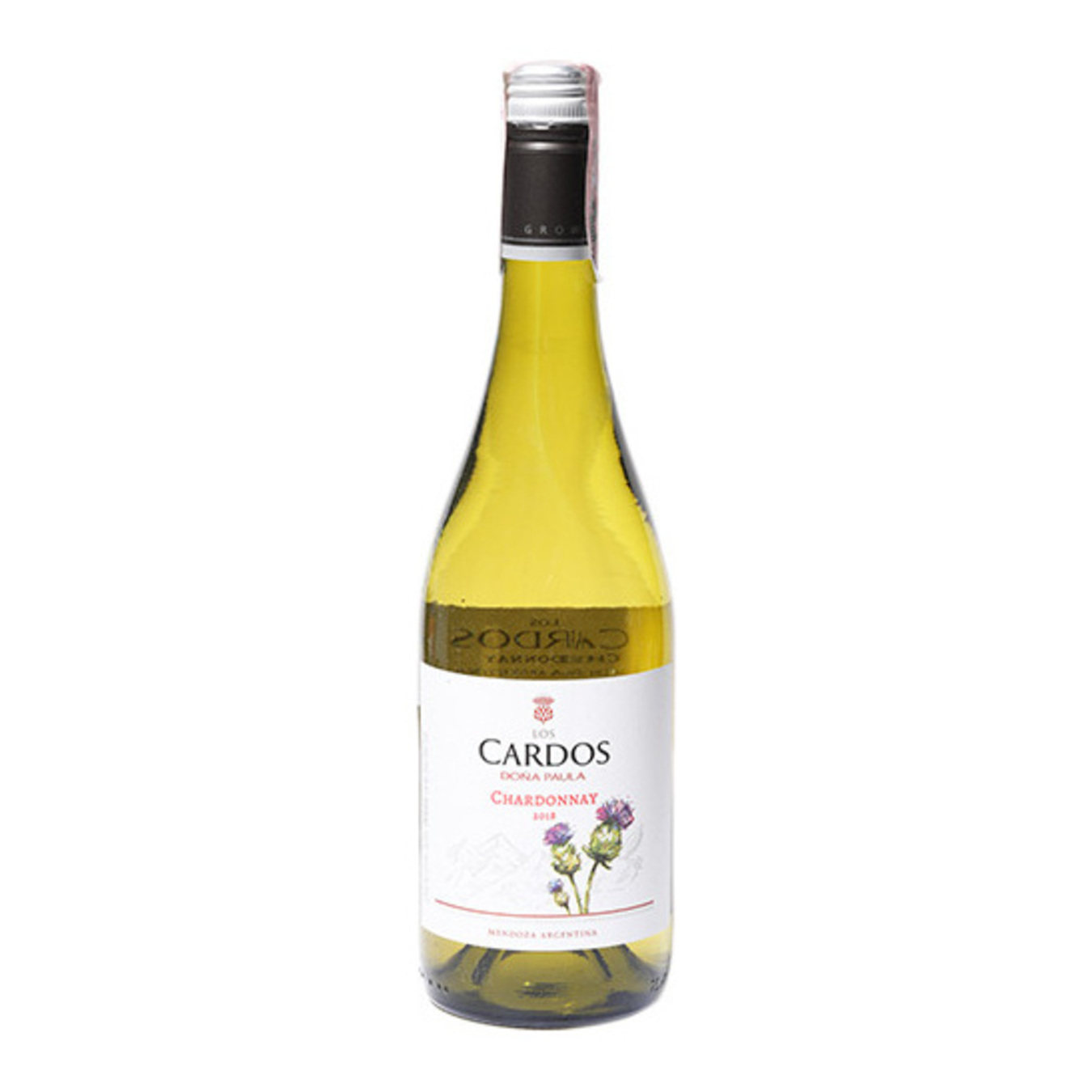 Вино Dona Paula Los Cardos Chardonnay Mendoza біле сухе 14% 0,75л