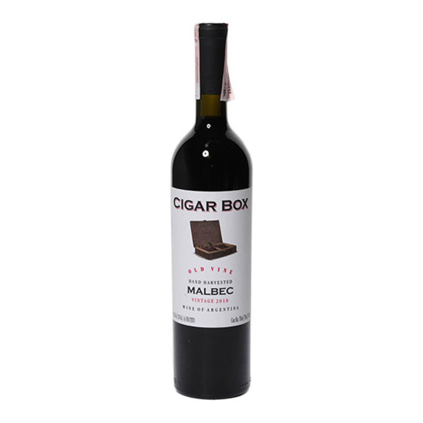 Вино Cigar Box Malbec Mendoza червоне сухе 14% 0,75л