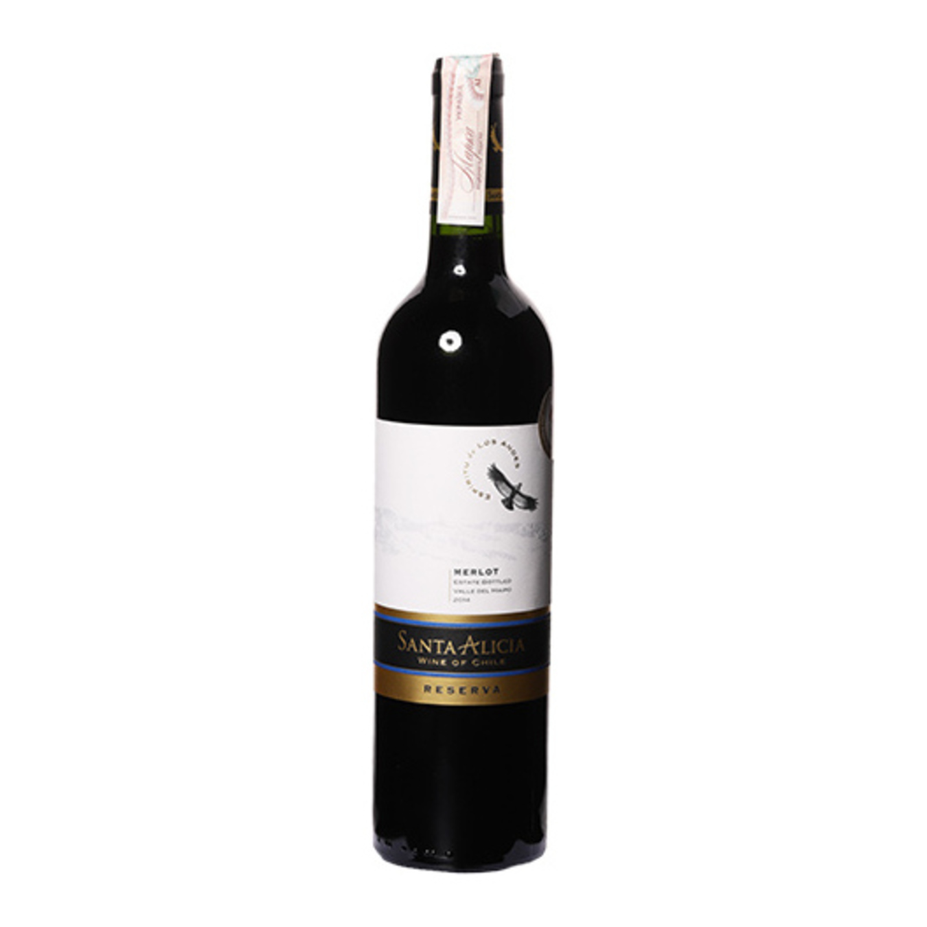 Wine Santa Alicia Reserva Merlot Valle del Maipo red dry 13,5% 0,75l