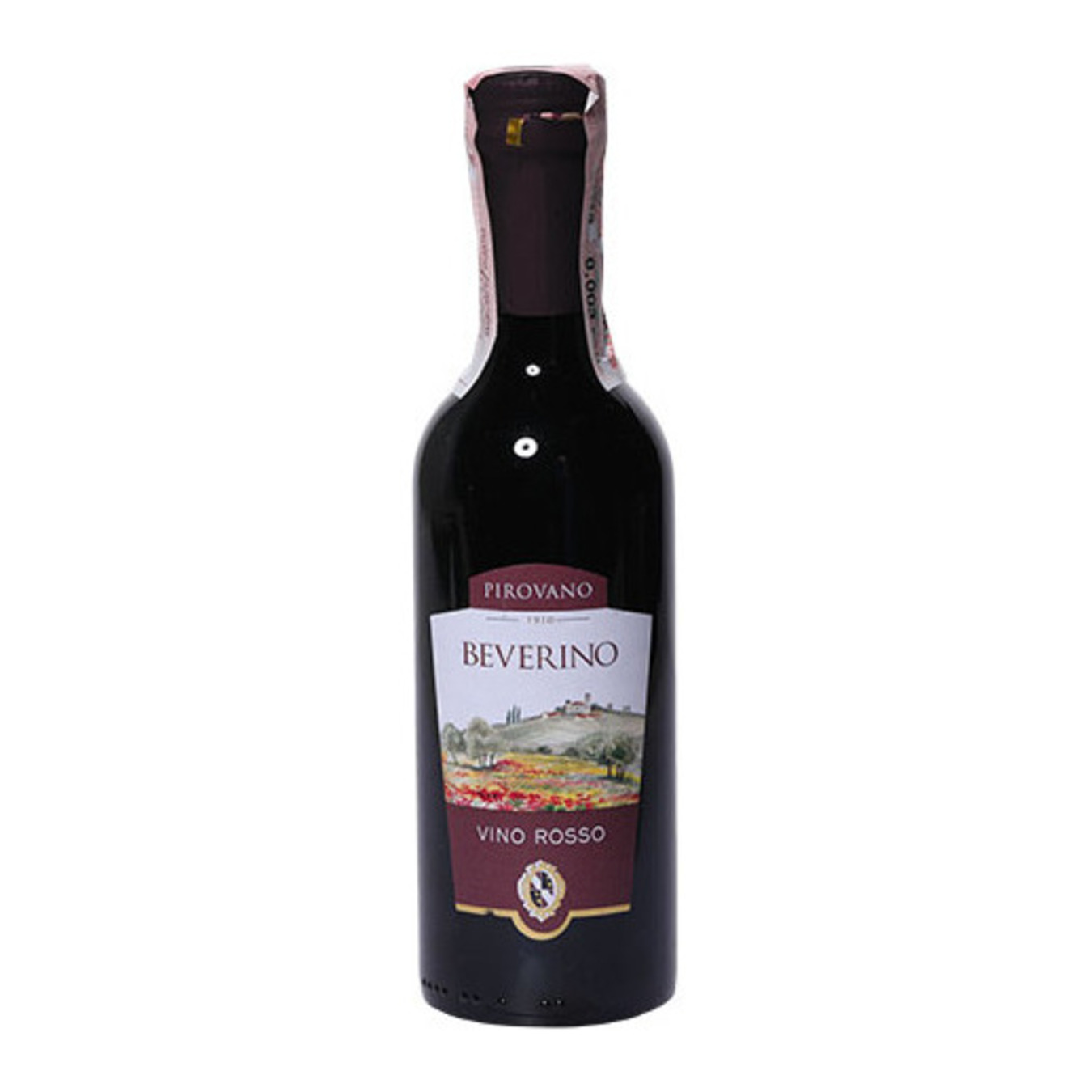 Вино Pirovano Beverino Rosso червоне сухе 10,5% 0,25л