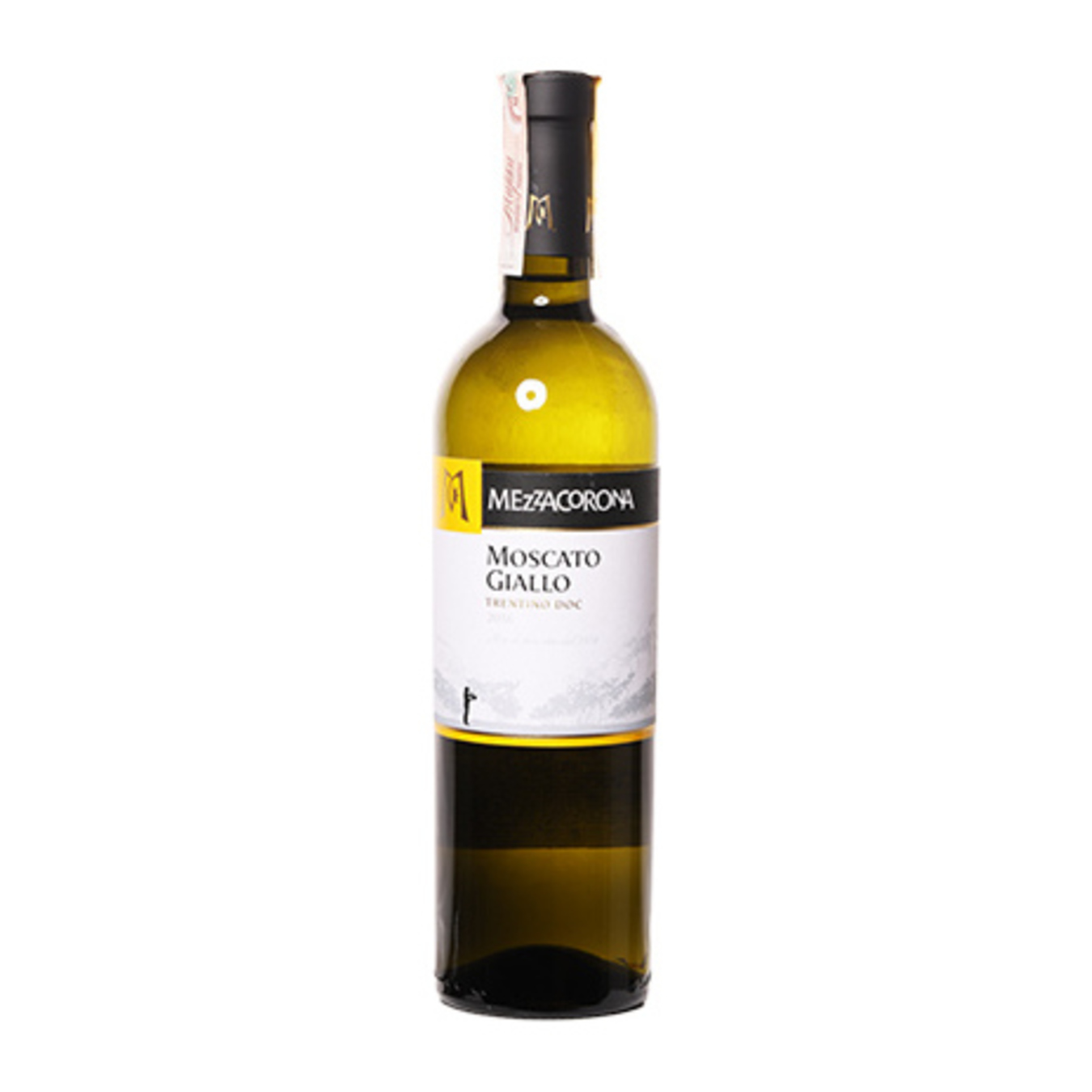 Mezzacorona Moscato Giallo Trentino DOC white semi-sweet wine 11% 0.75l