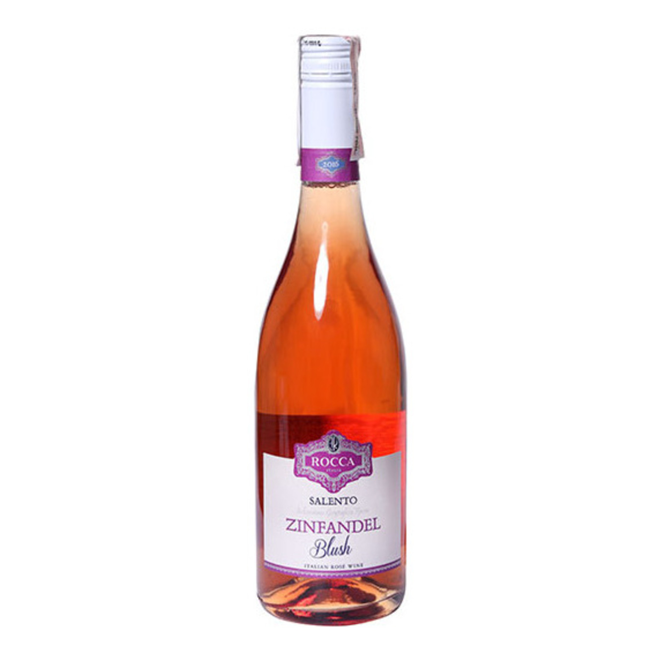 Rocca Zinfandel Blush Salento IGT pink semi-dry wine 12.5% 0,75l
