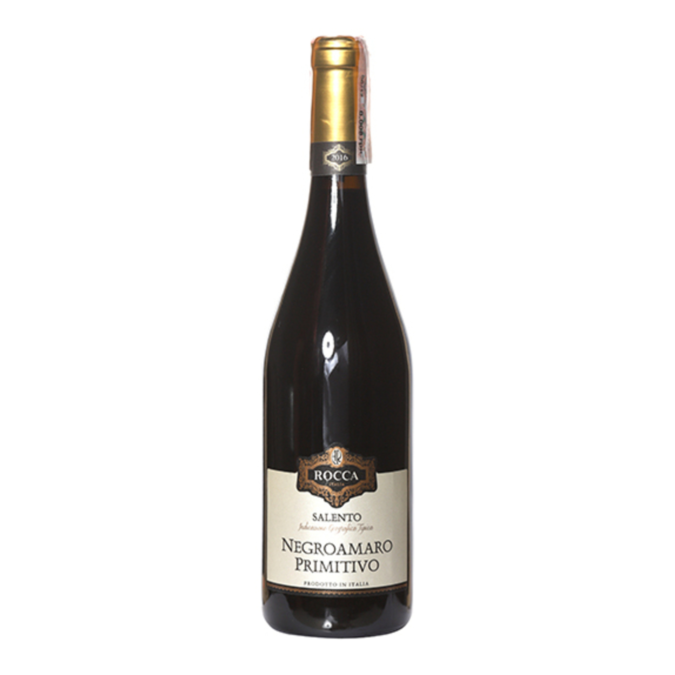 Вино Rocca Negroamaro-Primitivo Salento IGT червоне напівсухе 13,5% 0,75л