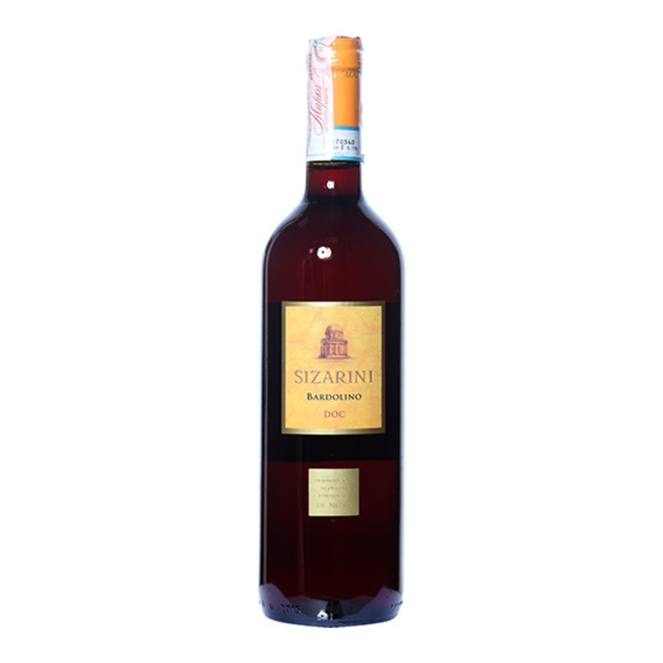 Вино Sizarini Bardolino DOC червоне сухе 11,5% 0,75л