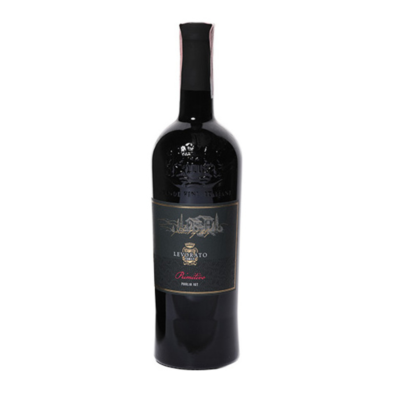 Вино Levorato Family Primitivo Puglia IGT червоне напівсухе 13% 0,75л