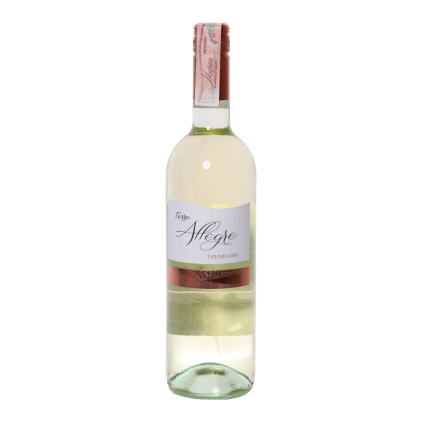 Вино Terre Allegre Trebbiano белое сухое 11% 0.75л