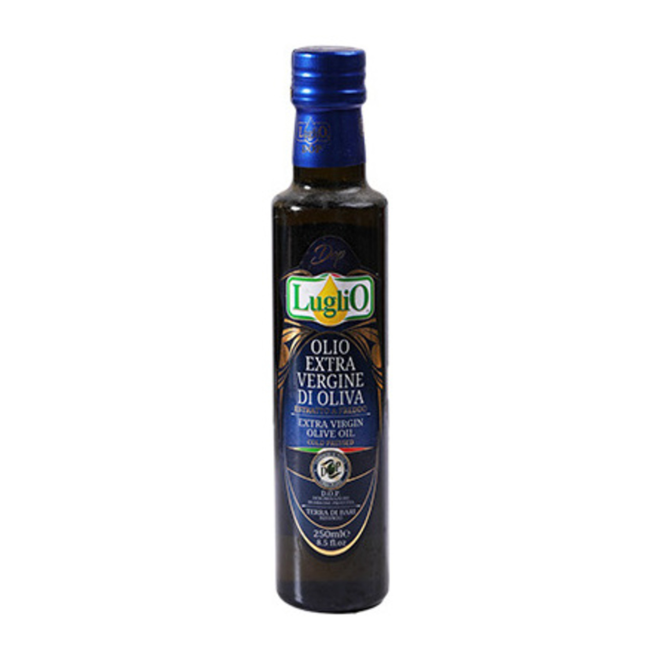 Олія оливкова Luglio першого віджиму нерафінована 250мл скло