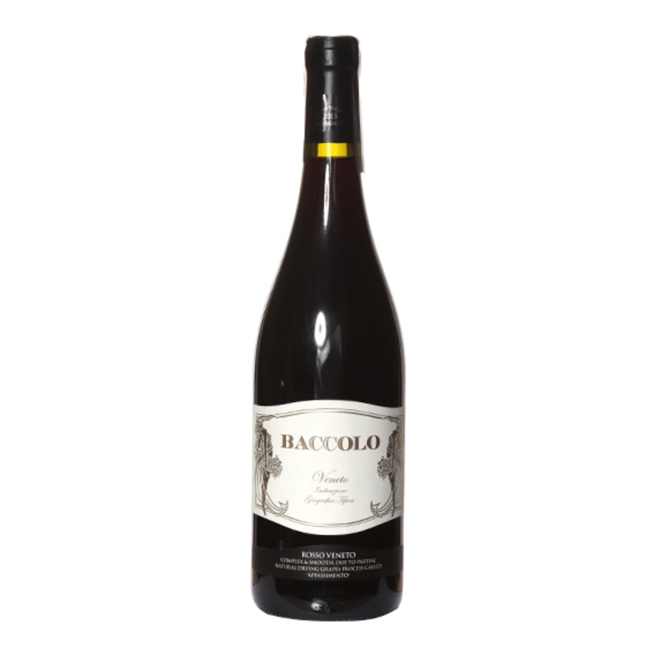 Wine Baccolo Rosso Veneto IGT red semi-dry 13,5% 0,75l